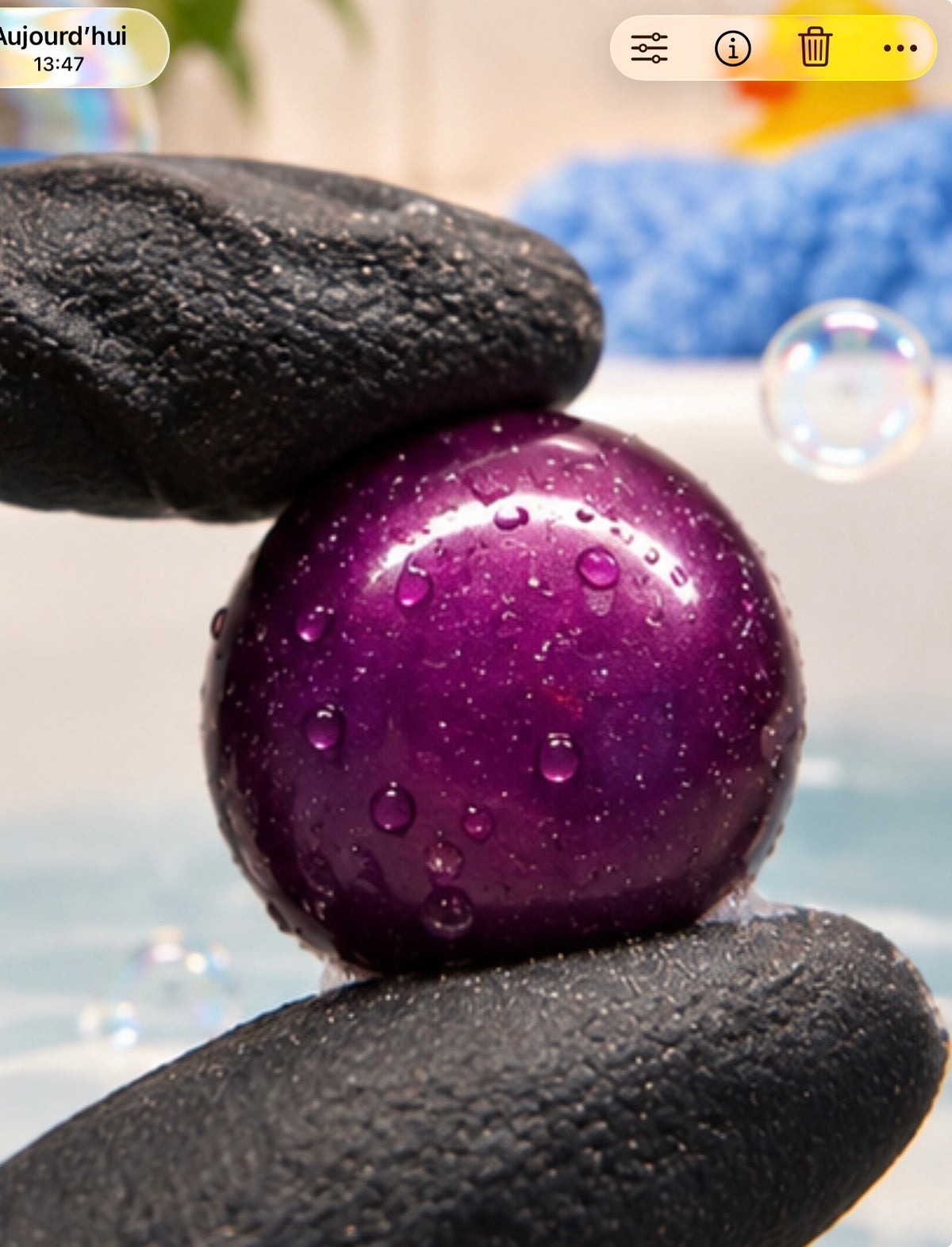 Perle de bain -  Boule senteur lavande