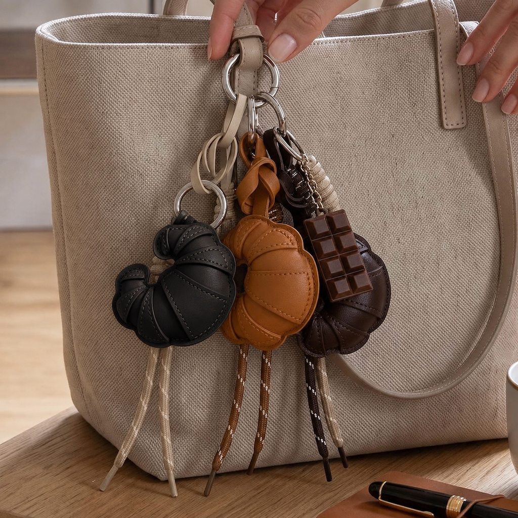 Grigri croissant pour sac 009-101