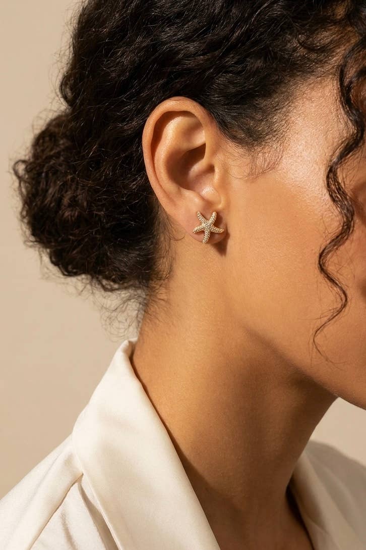 Boucles d'oreille en acier inoxydable 124RX344