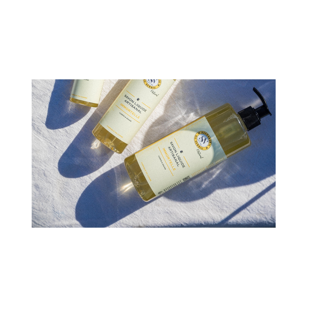Savon liquide Immortelle de Corse