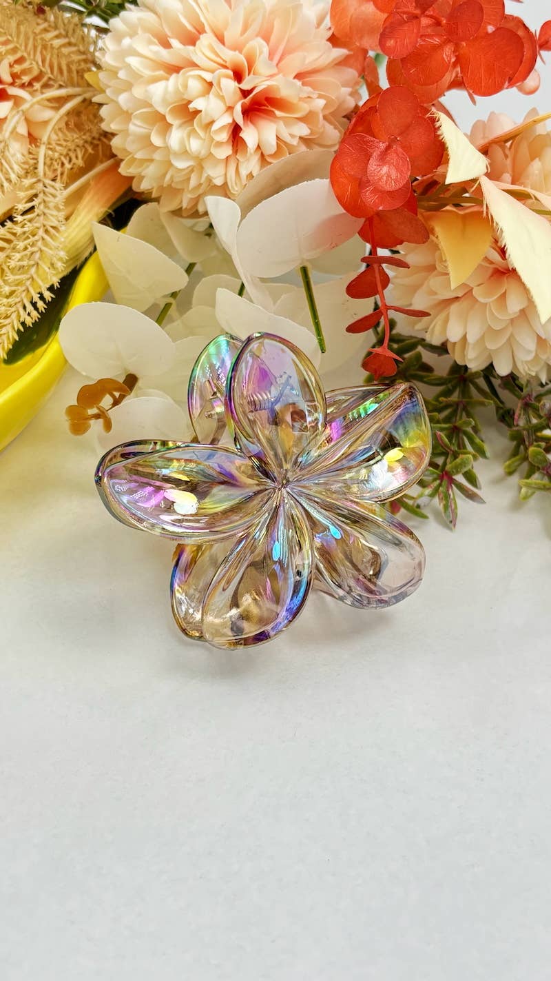 Pince à cheveux fleur YH35