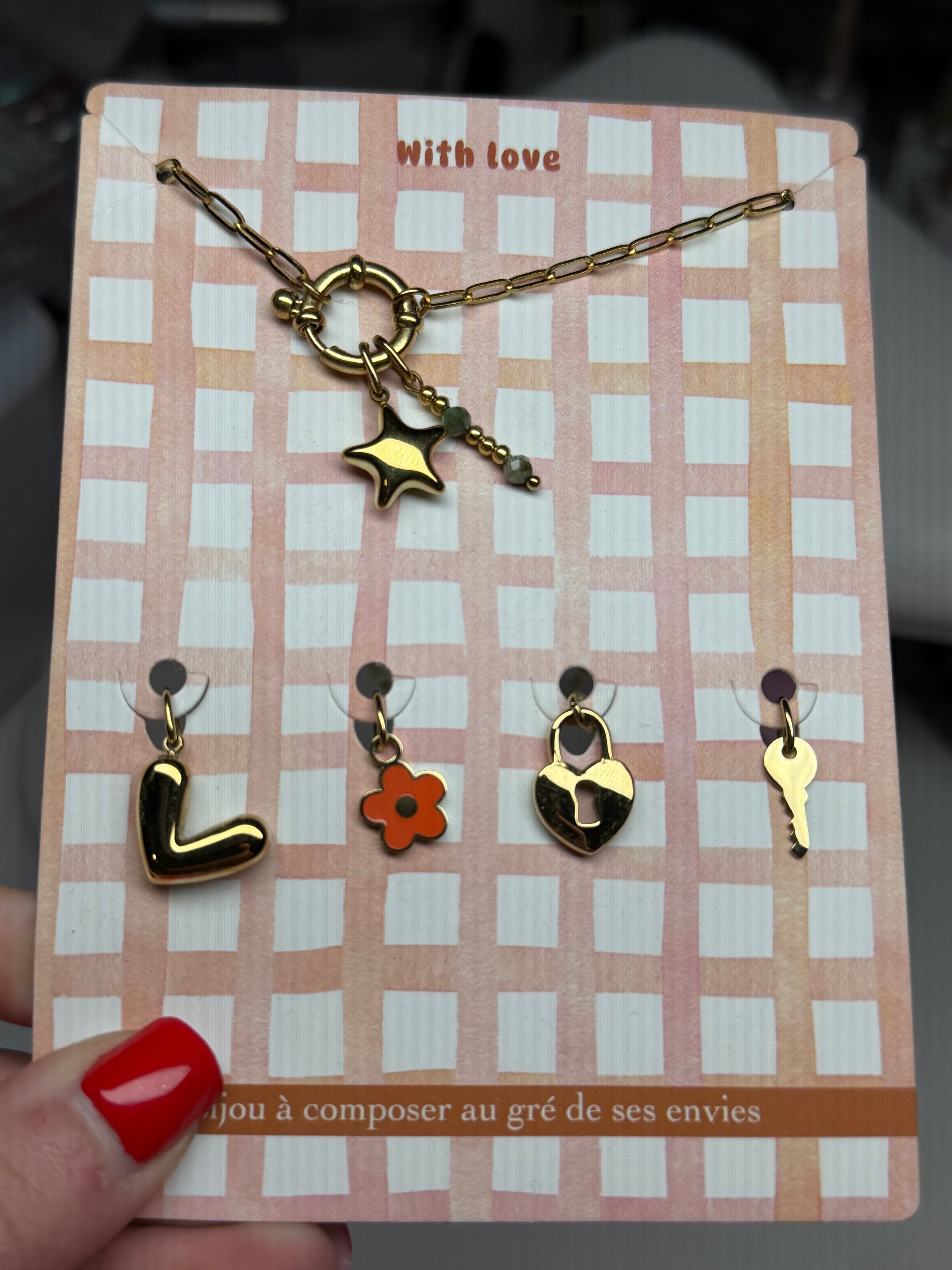 Cartelette bijoux à composer au gré de ses envies ! ✨