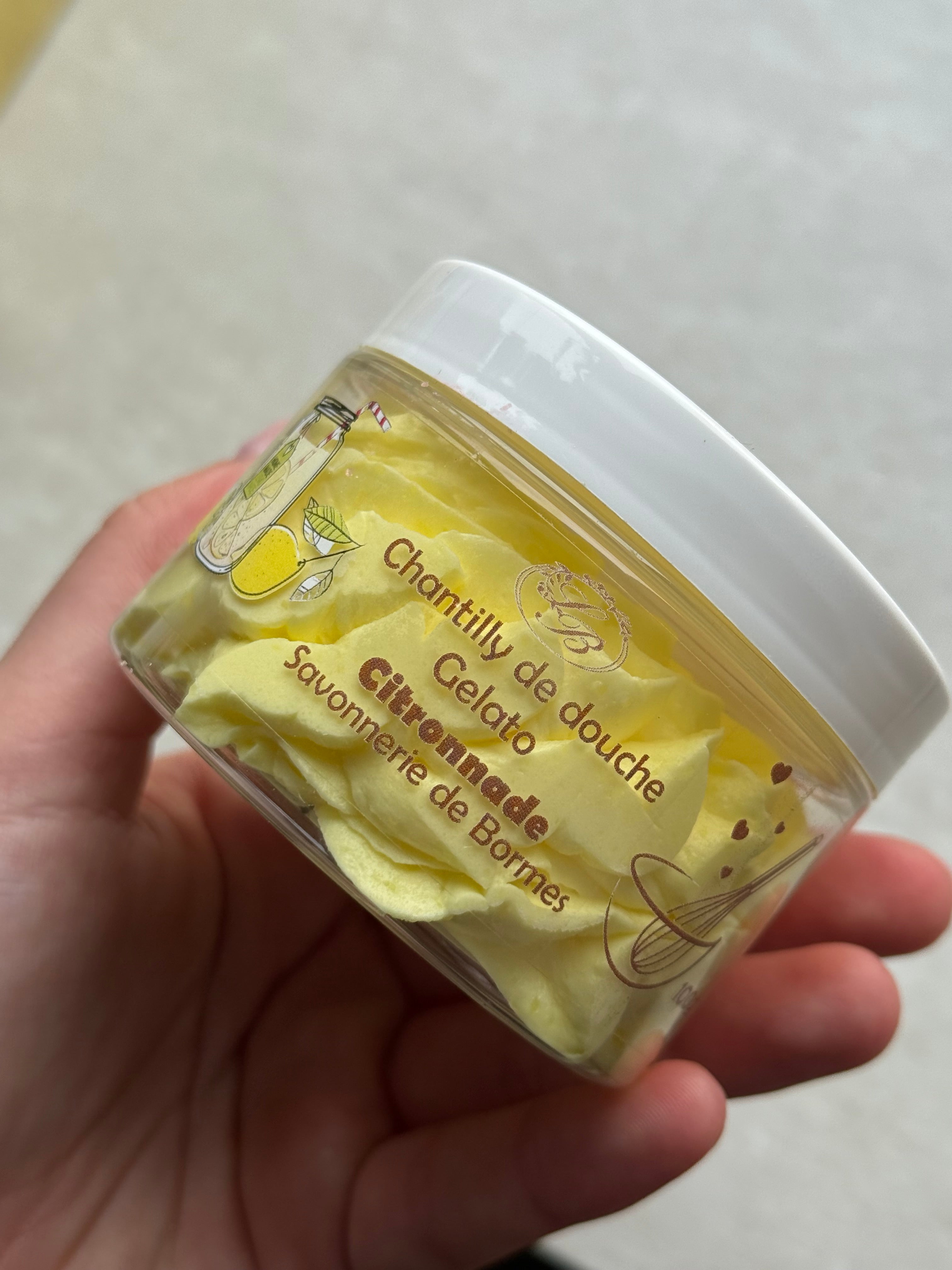 Chantilly de douche - Citron