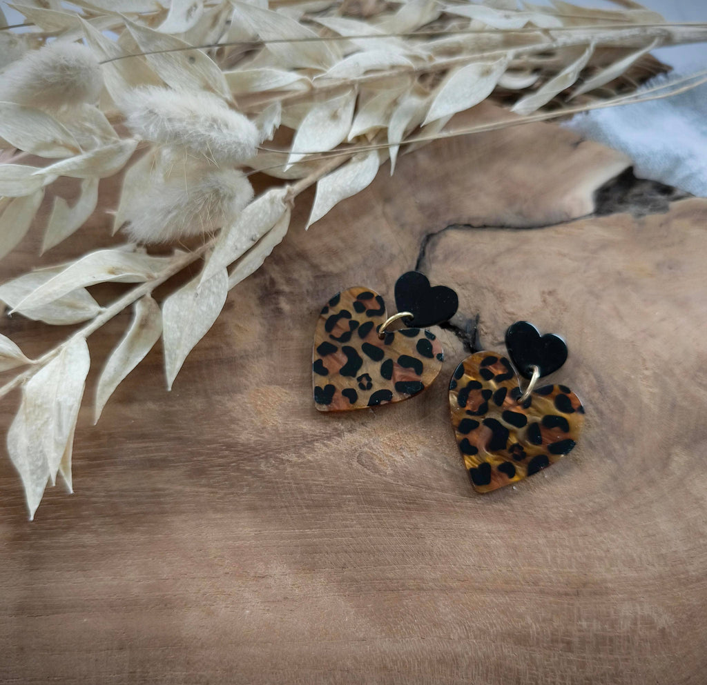 Boucles d'oreilles Coeur Graou