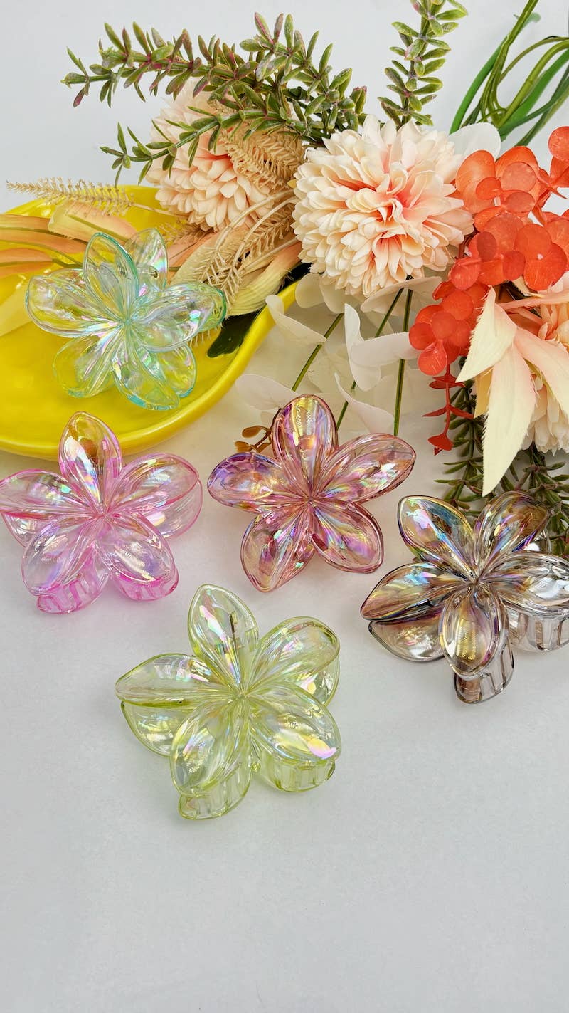 Pince à cheveux fleur YH35