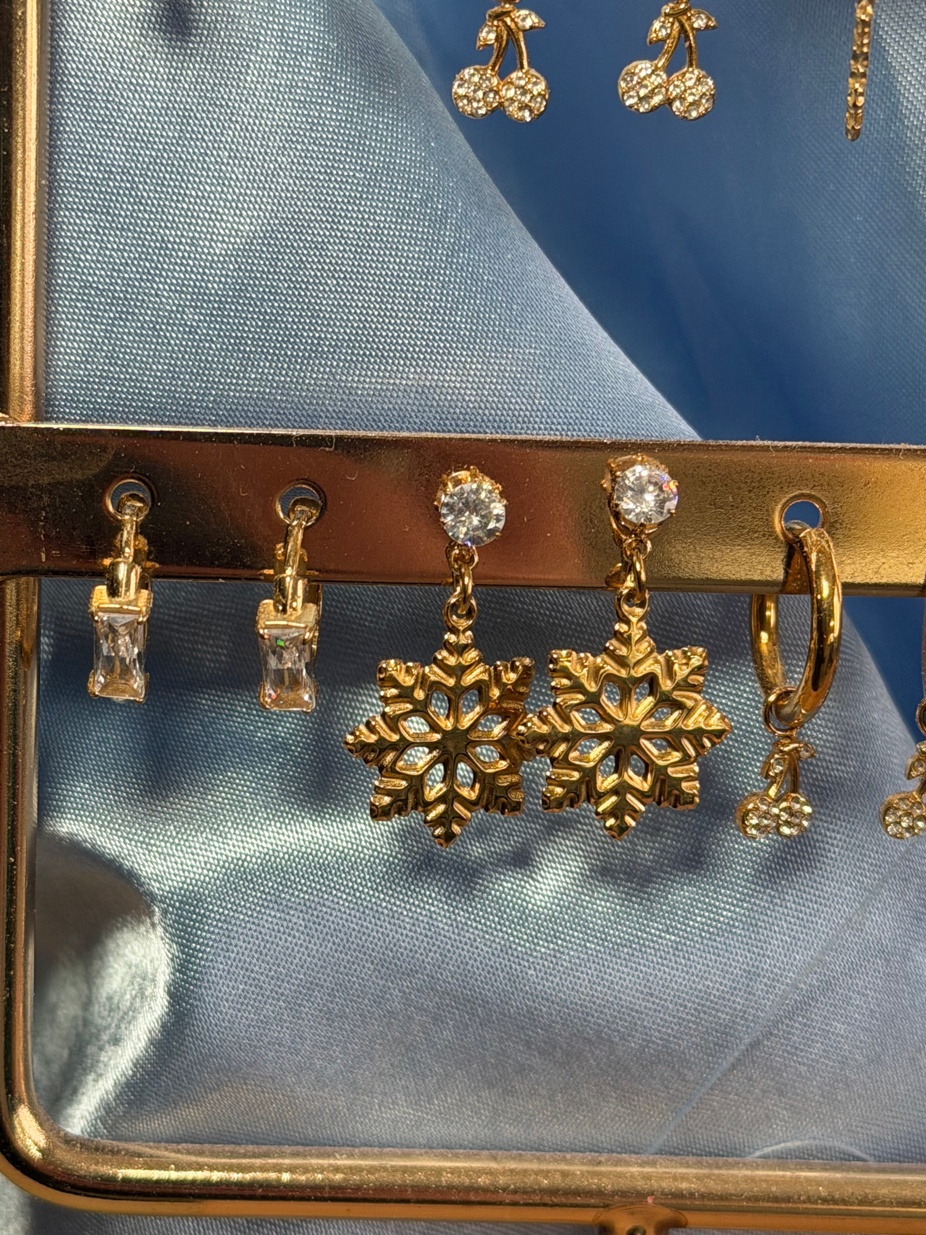 Boucles d’oreilles azalée