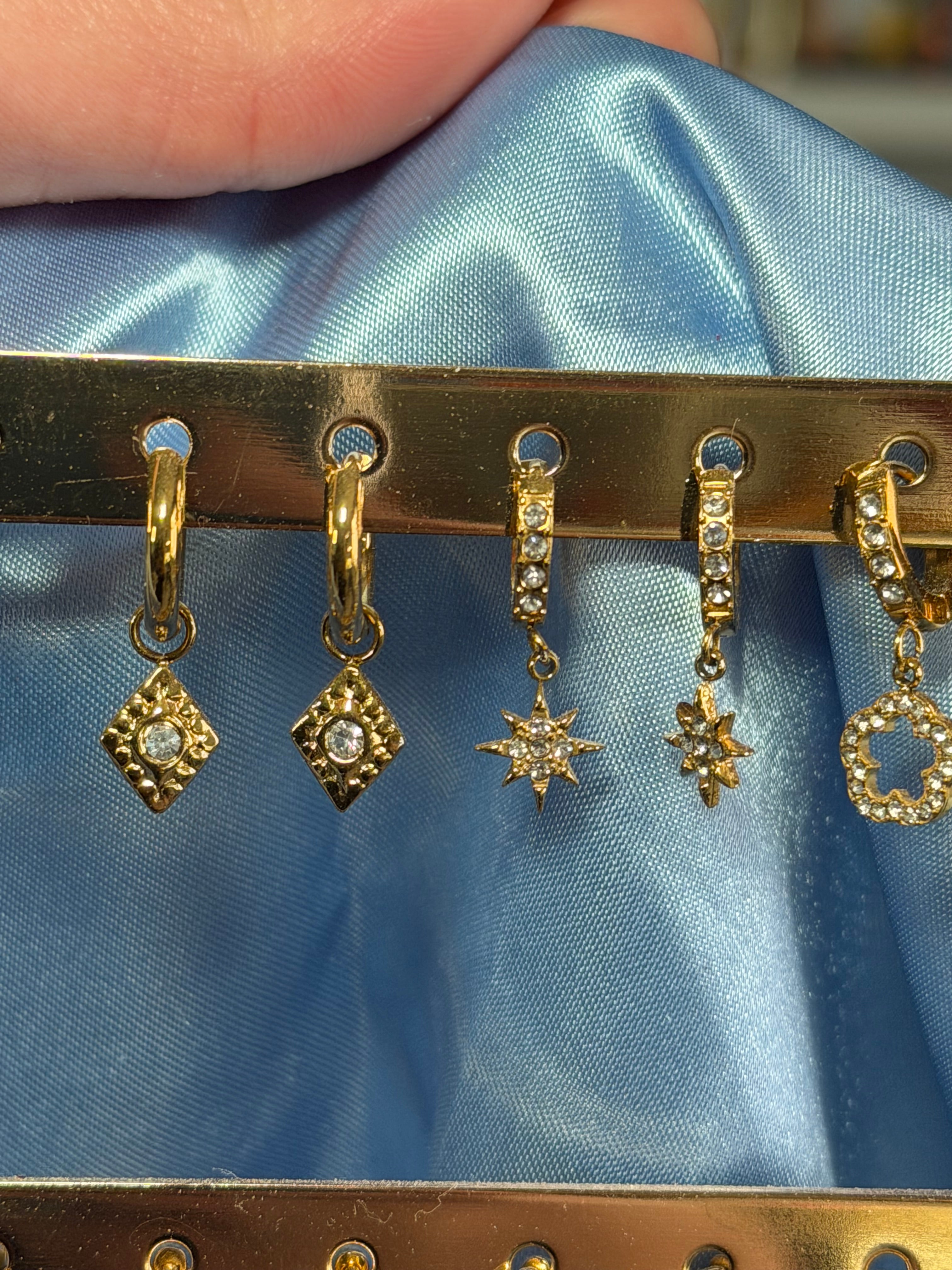 Boucles d’oreilles azalée