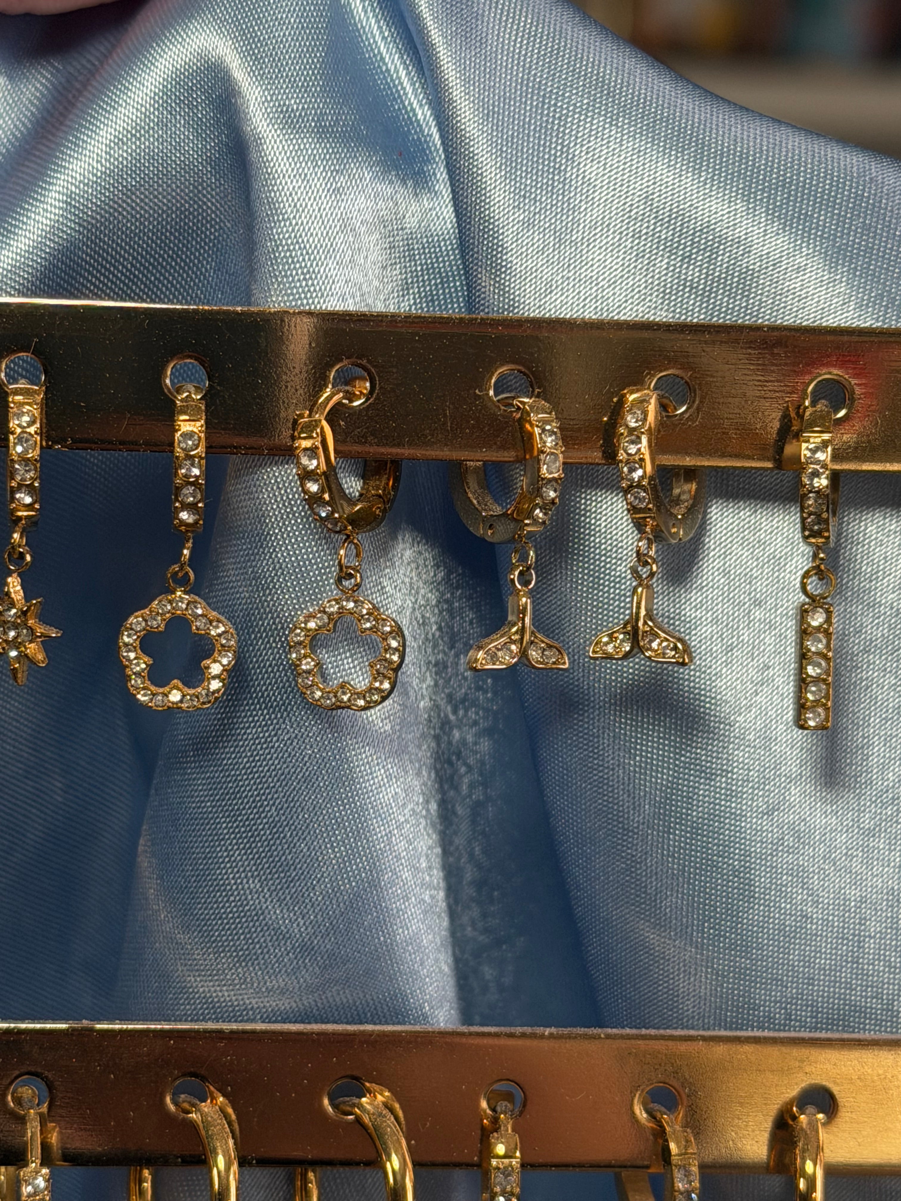 Boucles d’oreilles azalée