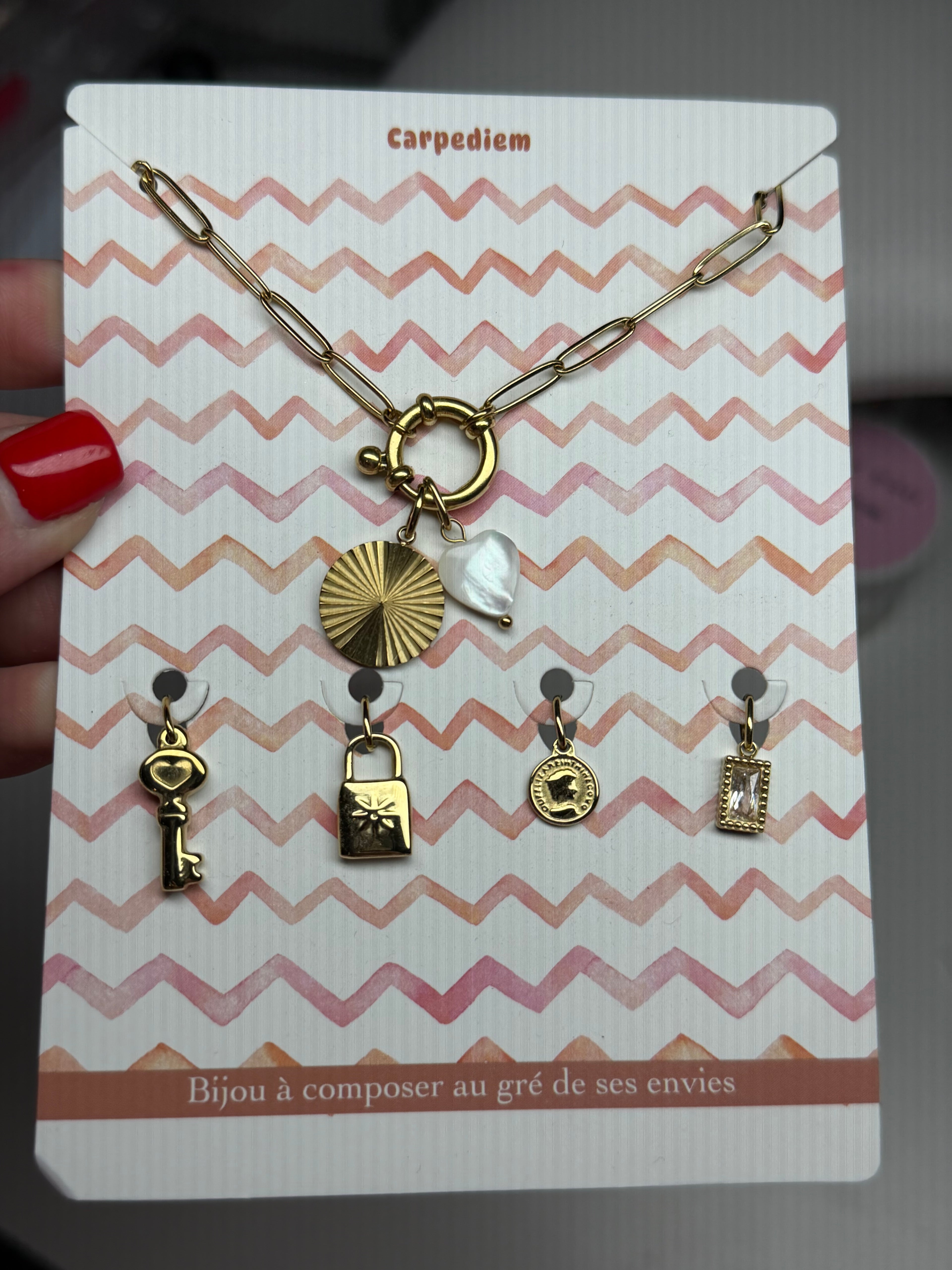Cartelette bijoux à composer au gré de ses envies ! ✨