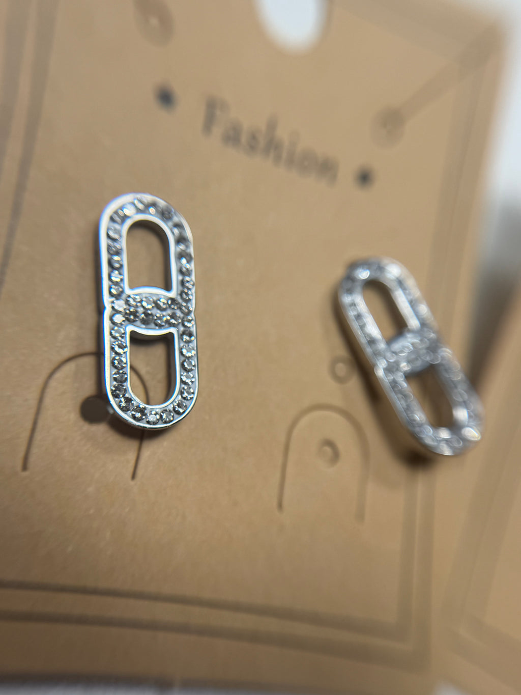 Boucle d’oreille en acier inoxydable
