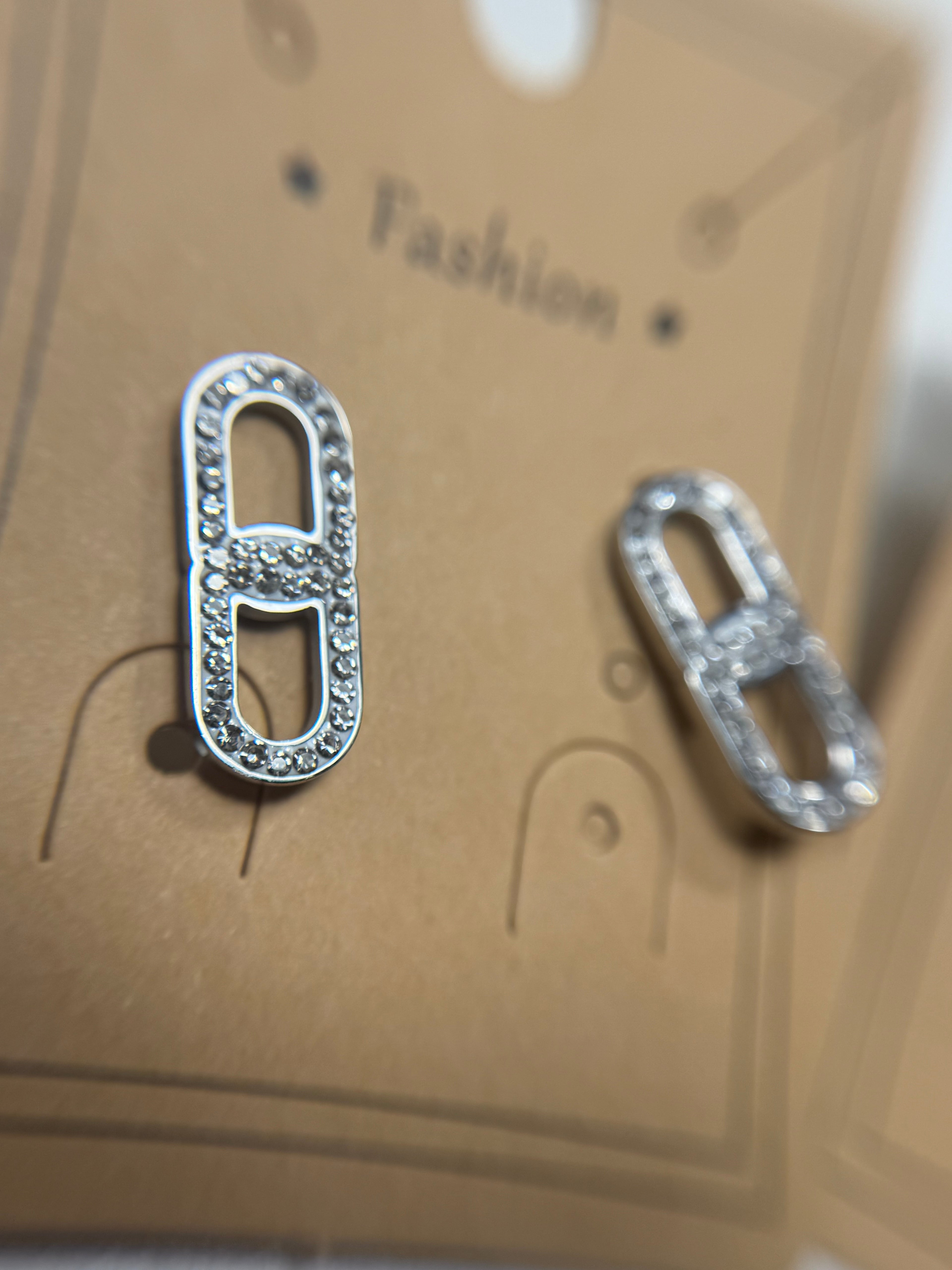 Boucle d’oreille en acier inoxydable