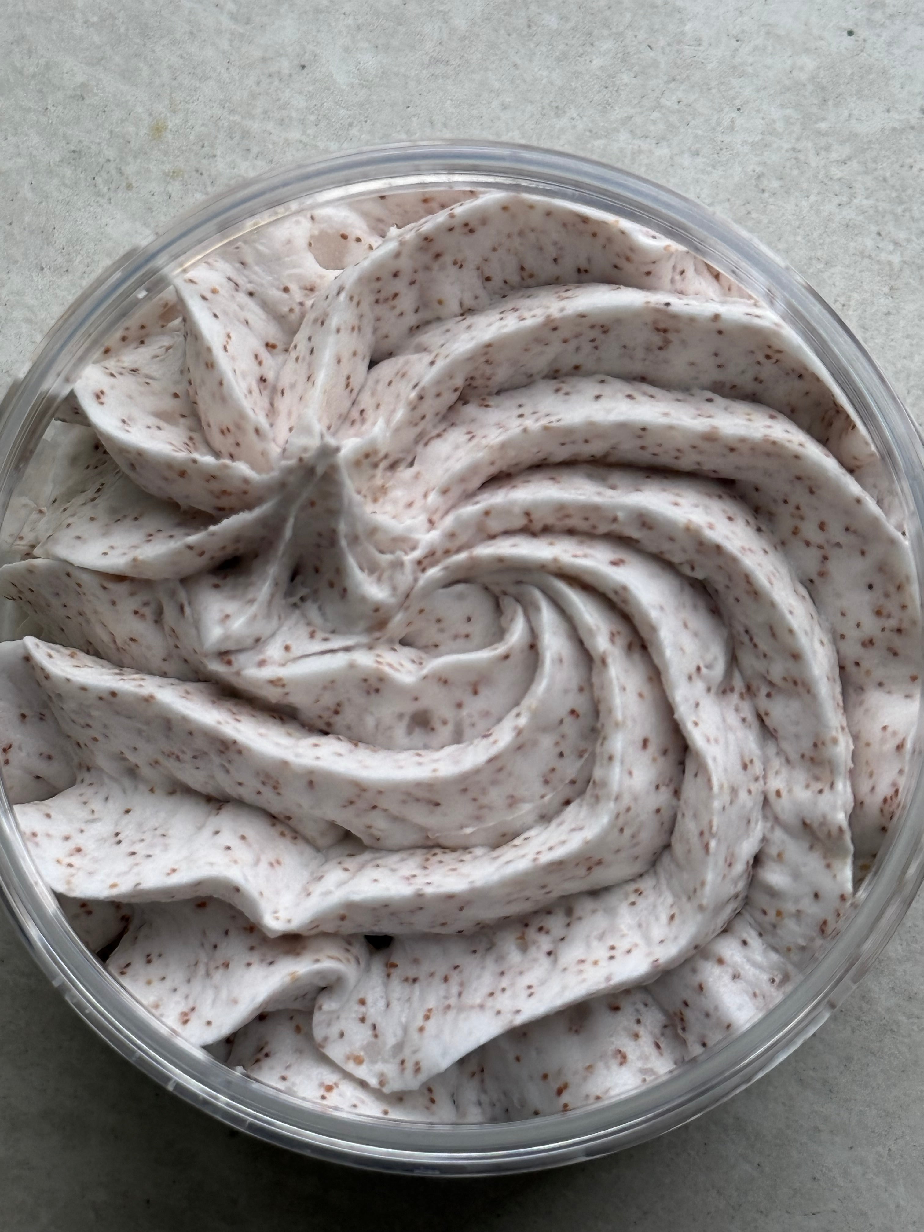 Chantilly de douche exfoliante - coco