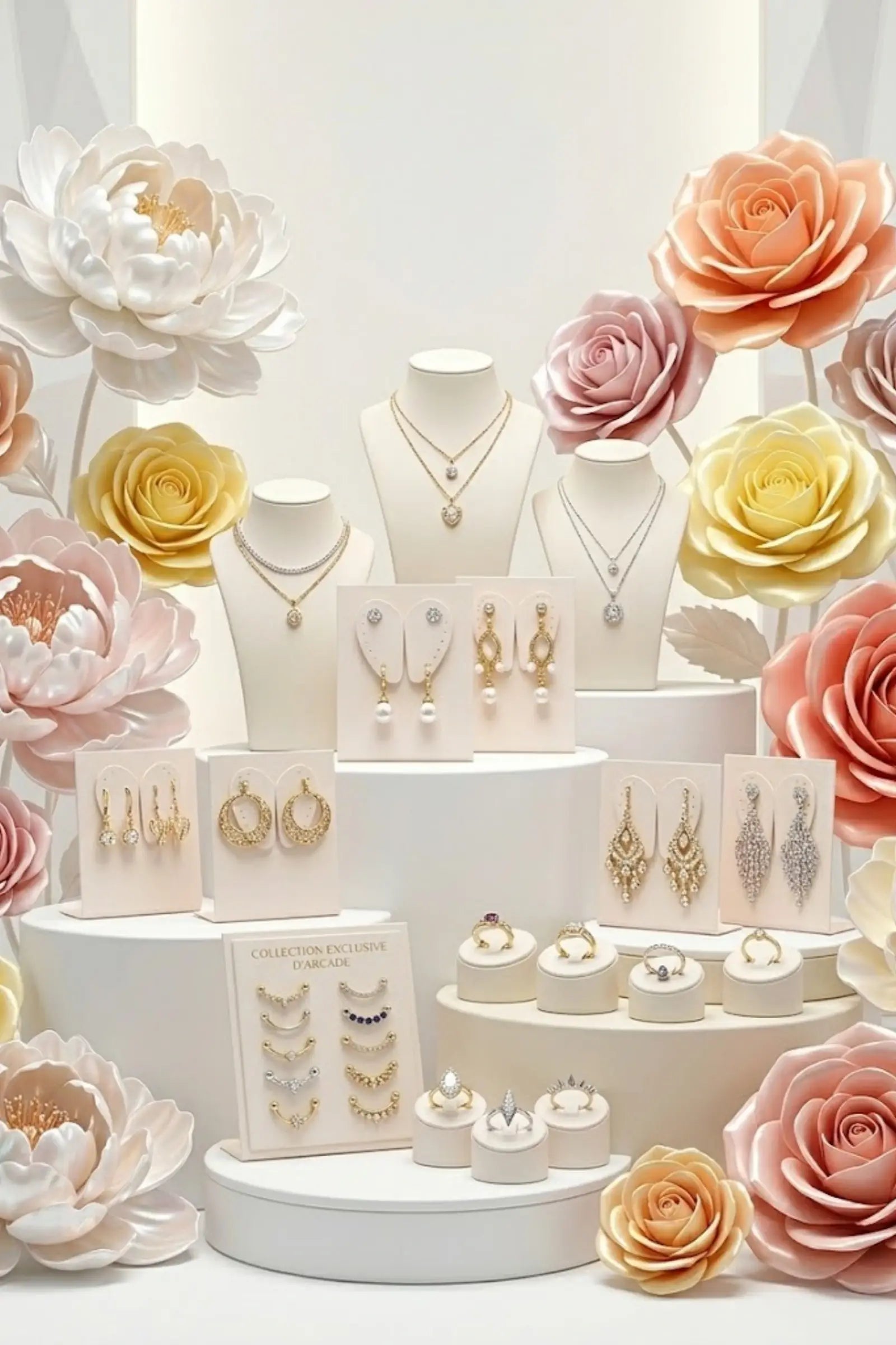 Présentoir Boucles d’Oreilles Aimanté – Support Oreilles Aju