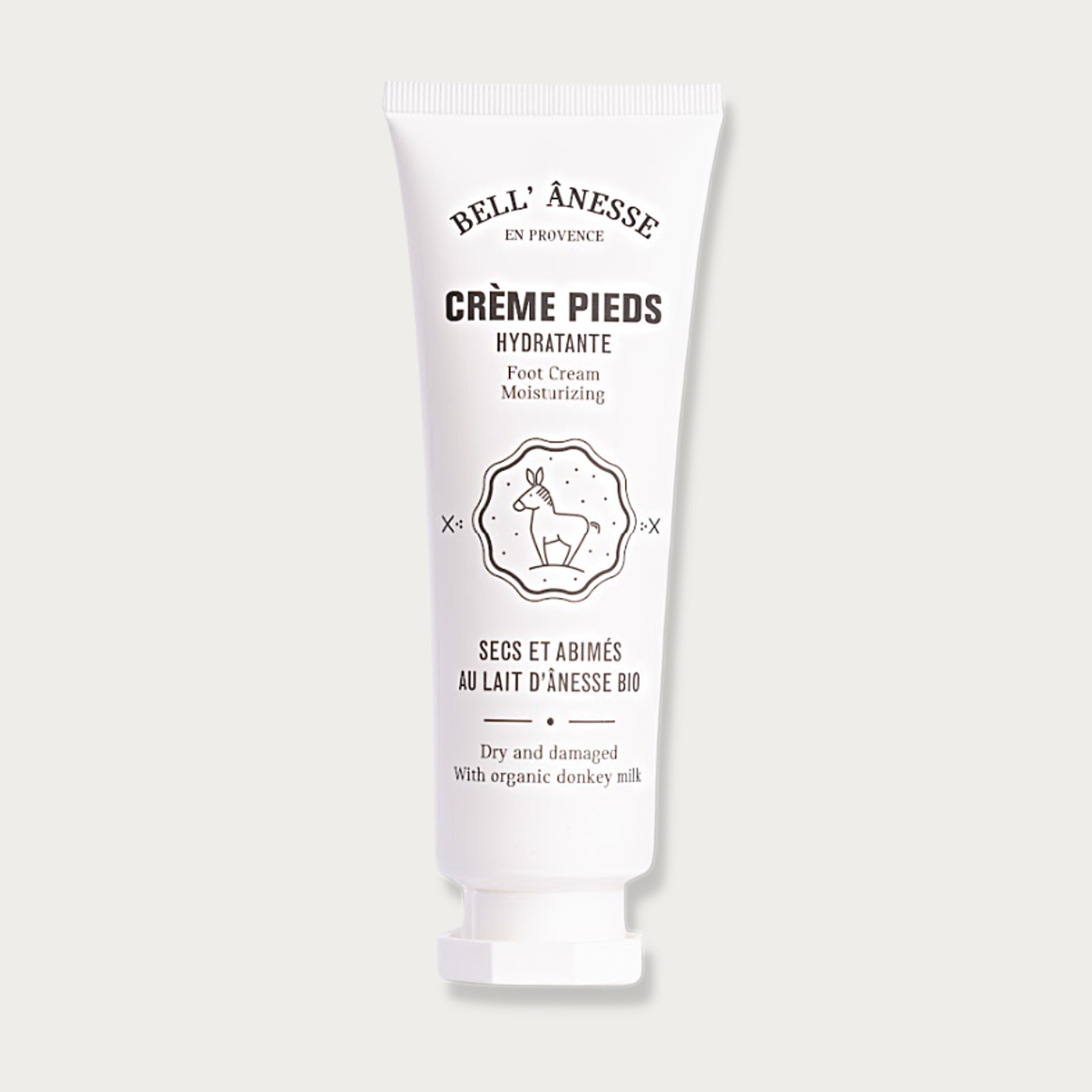 CRÈME PIEDS HYDRATANTE AU LAIT D'ÂNESSE BIO 120ML