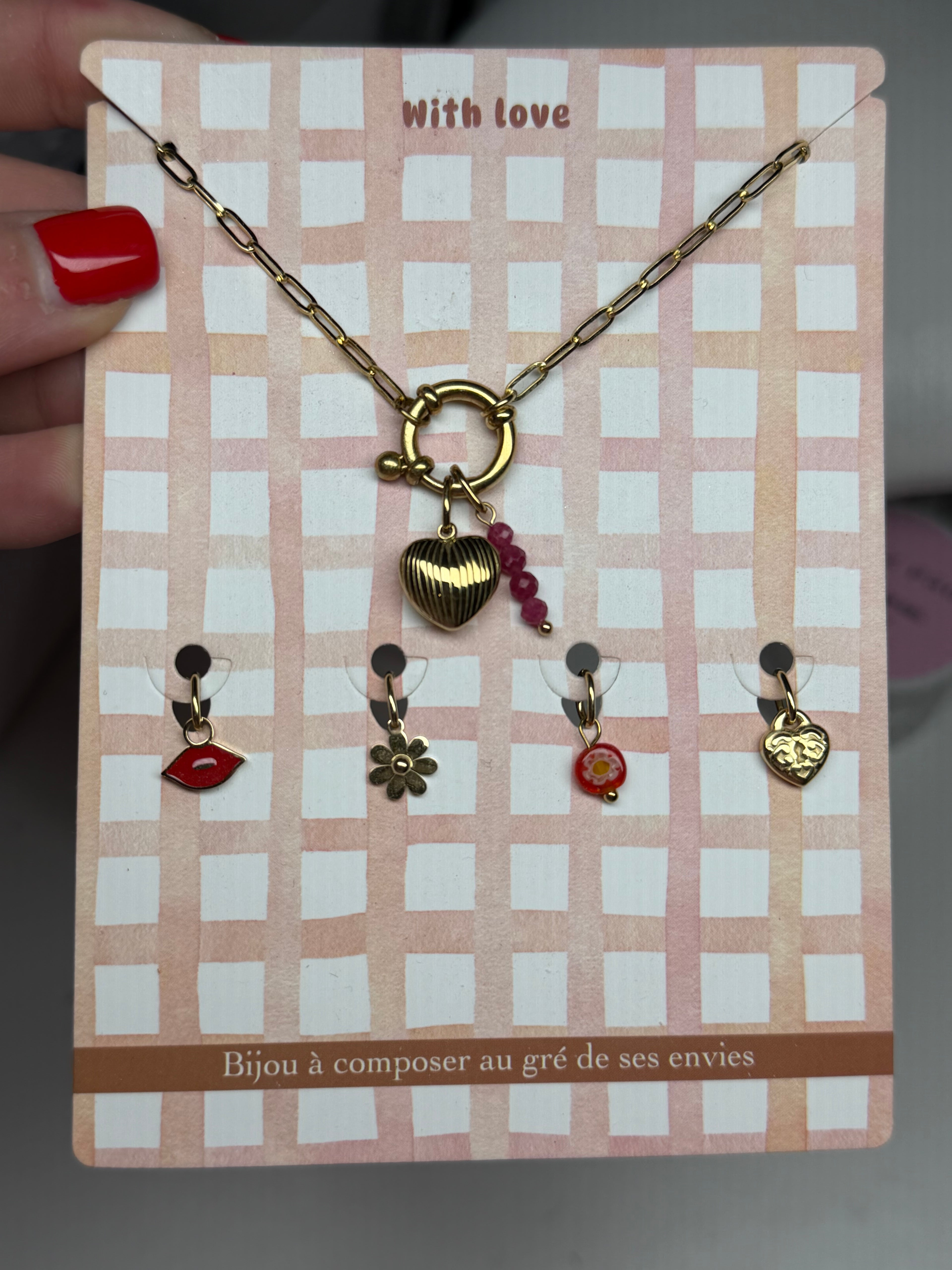 Cartelette bijoux à composer au gré de ses envies ! ✨