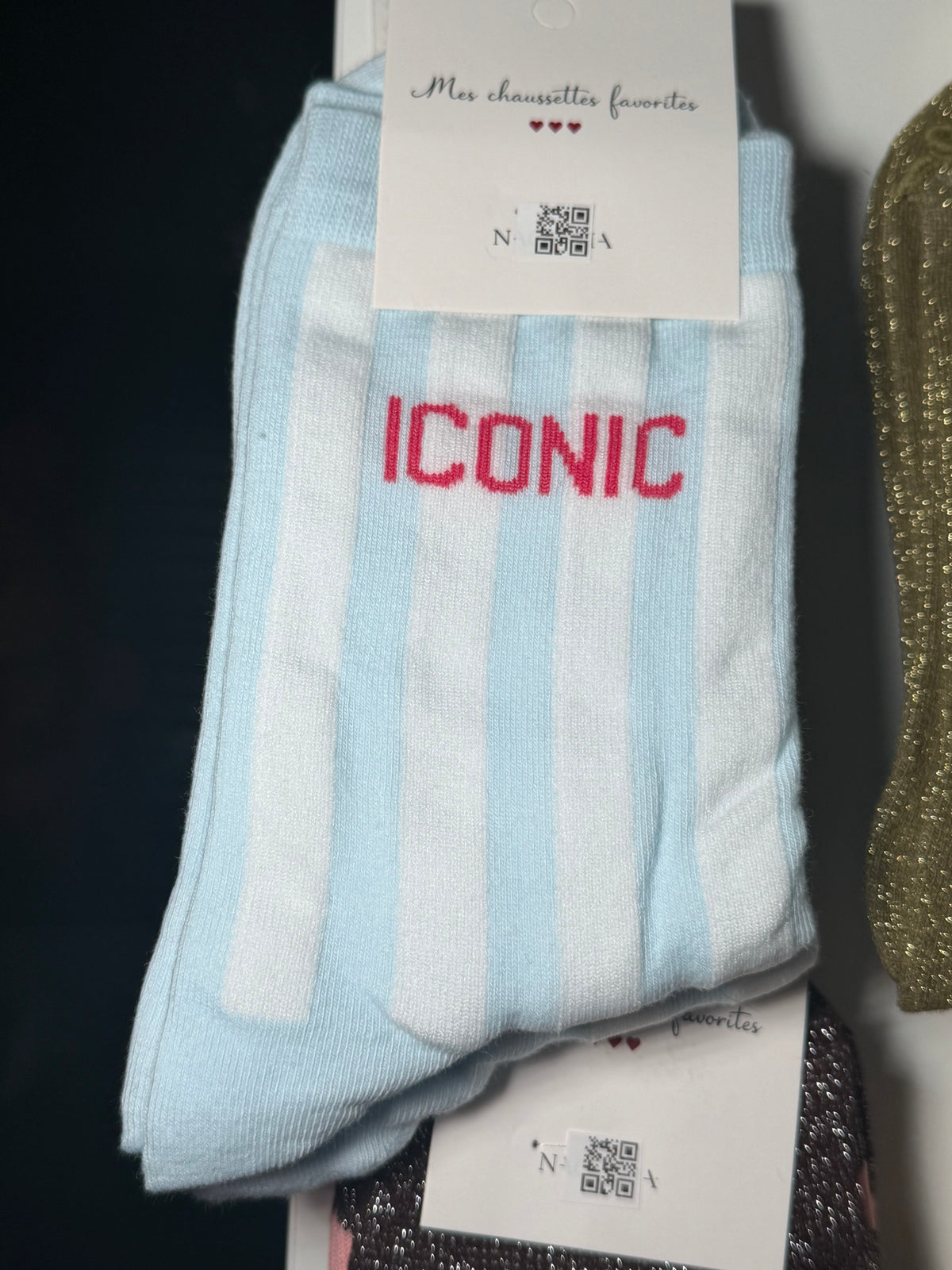 Chaussettes lignées -  ICONIC