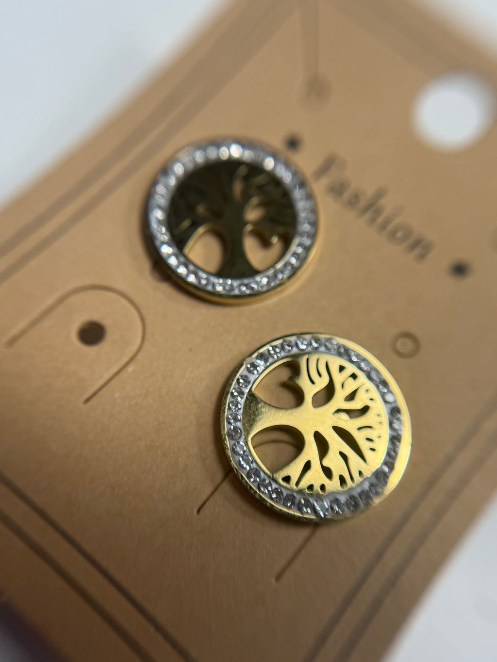 Boucle d’oreille en acier inoxydable