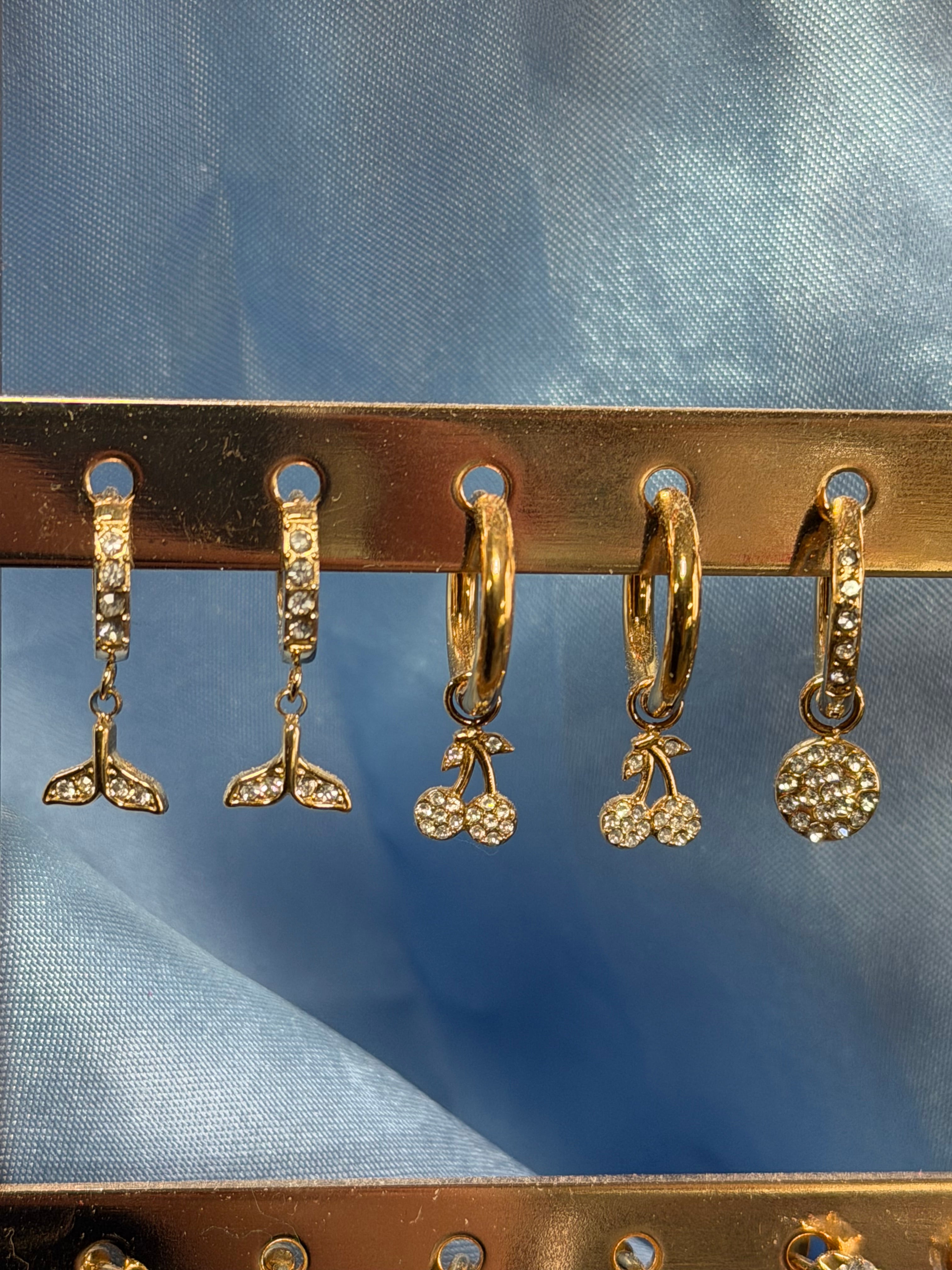 Boucles d’oreilles azalée