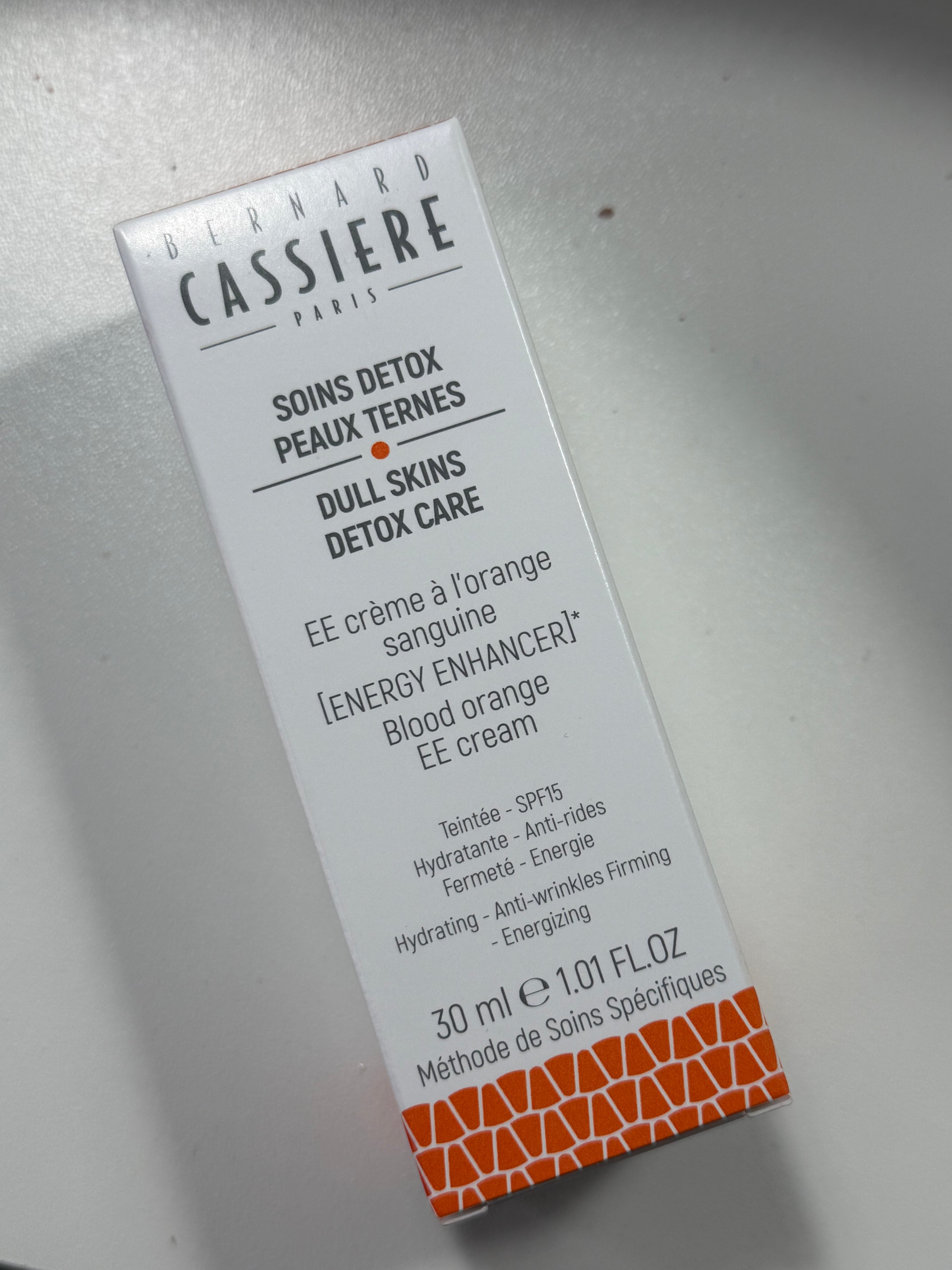 EE crème à l’orange sanguine 🍊