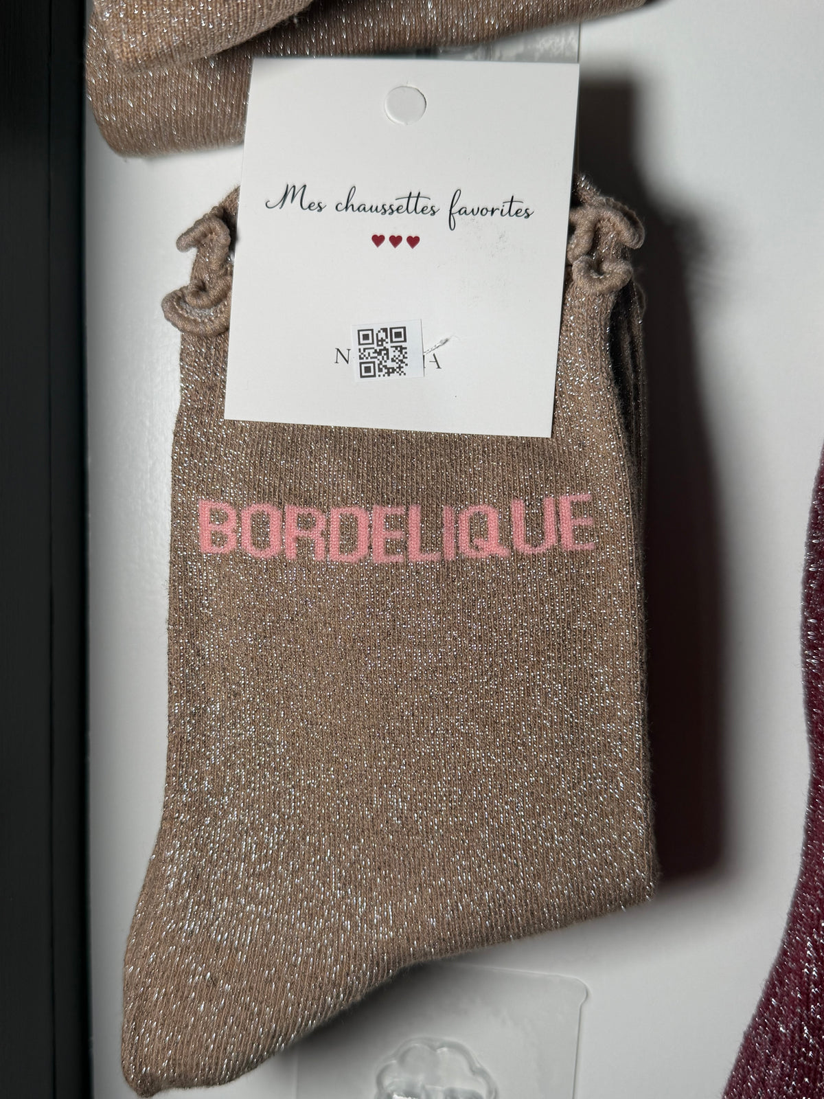 Chaussettes pailletées - Bordélique