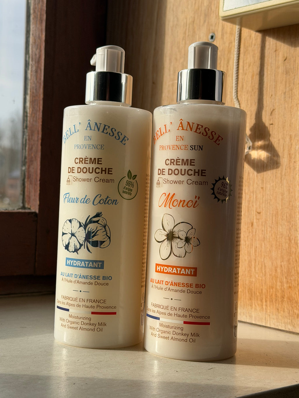 Crème de douche au lait d’ânesse ✨