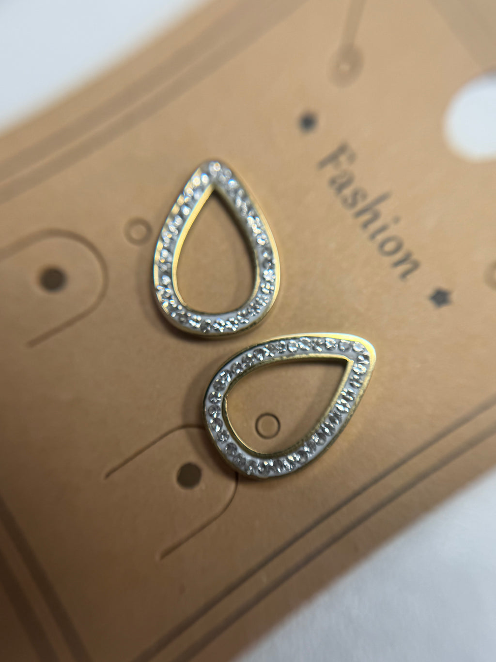 Boucle d’oreille en acier inoxydable