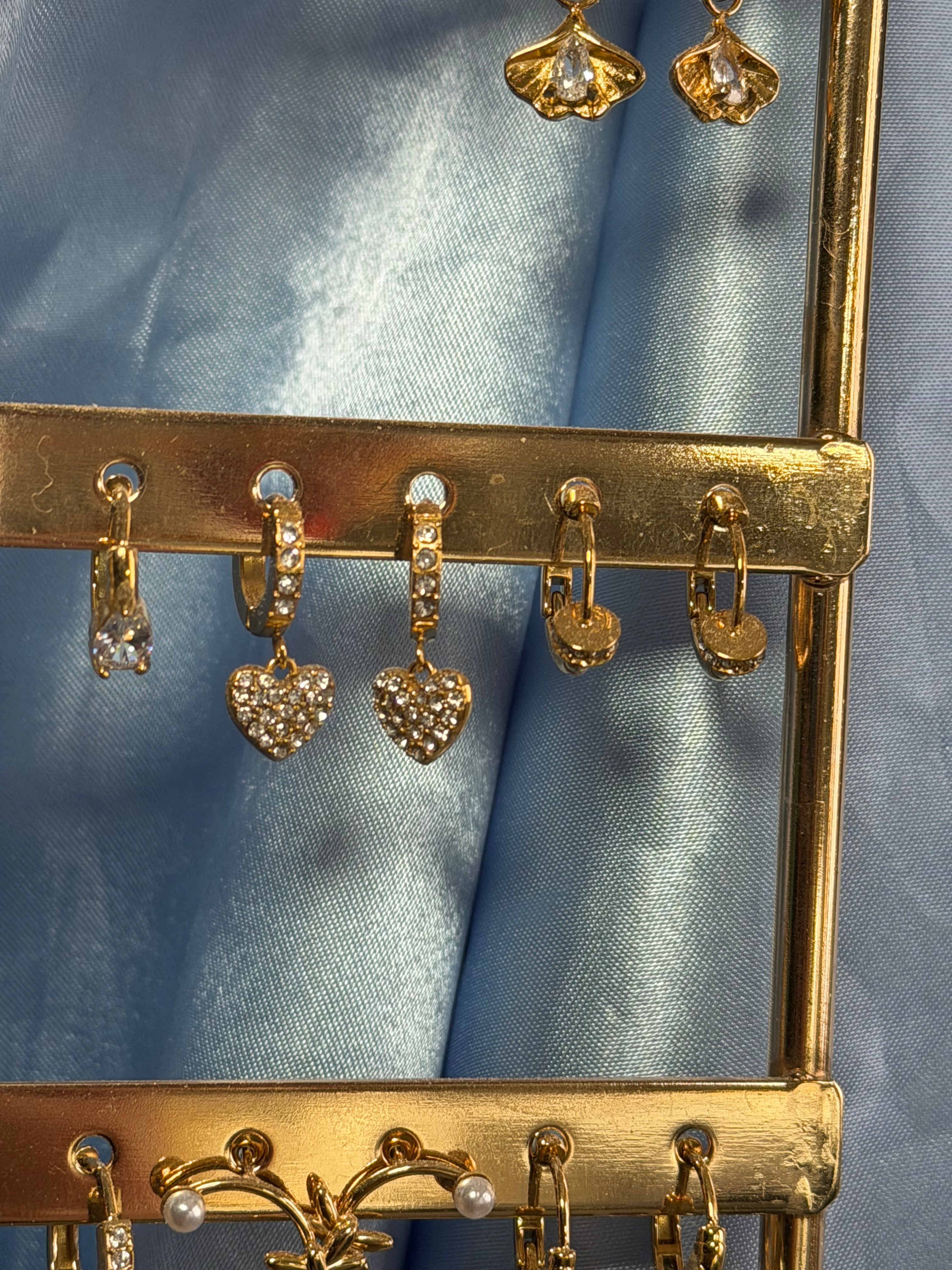 Boucles d’oreilles azalée