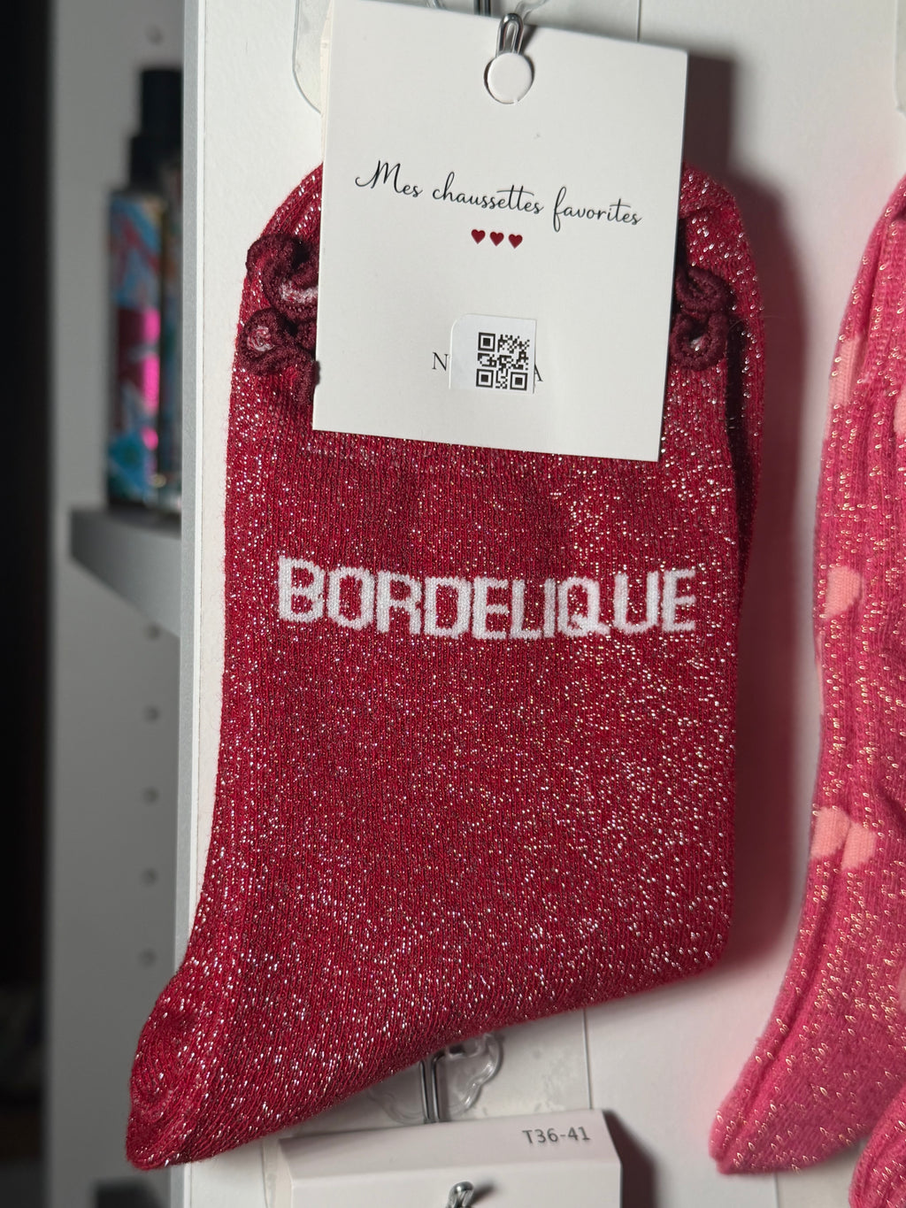 Chaussettes pailletées - Bordélique