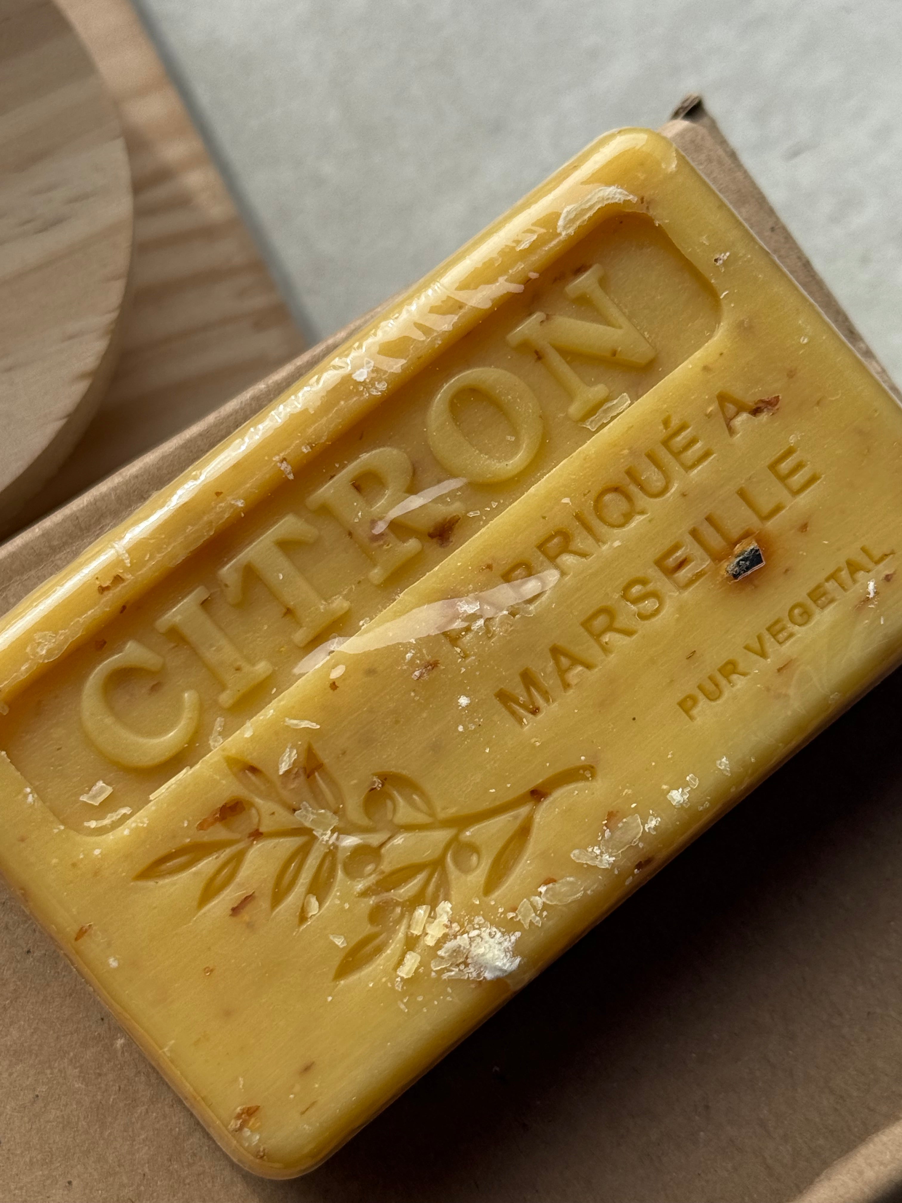 Savon exfoliant