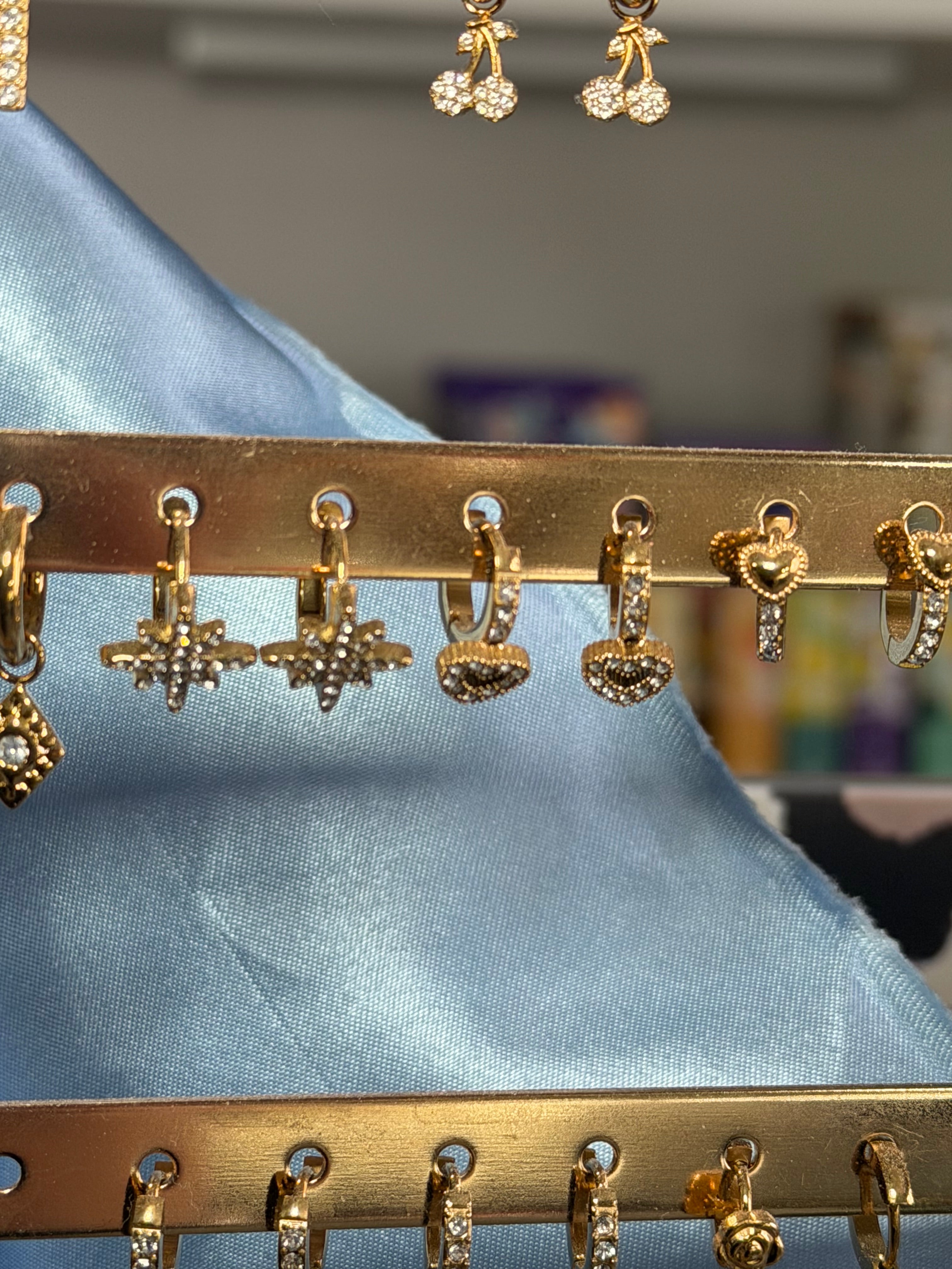 Boucles d’oreilles azalée