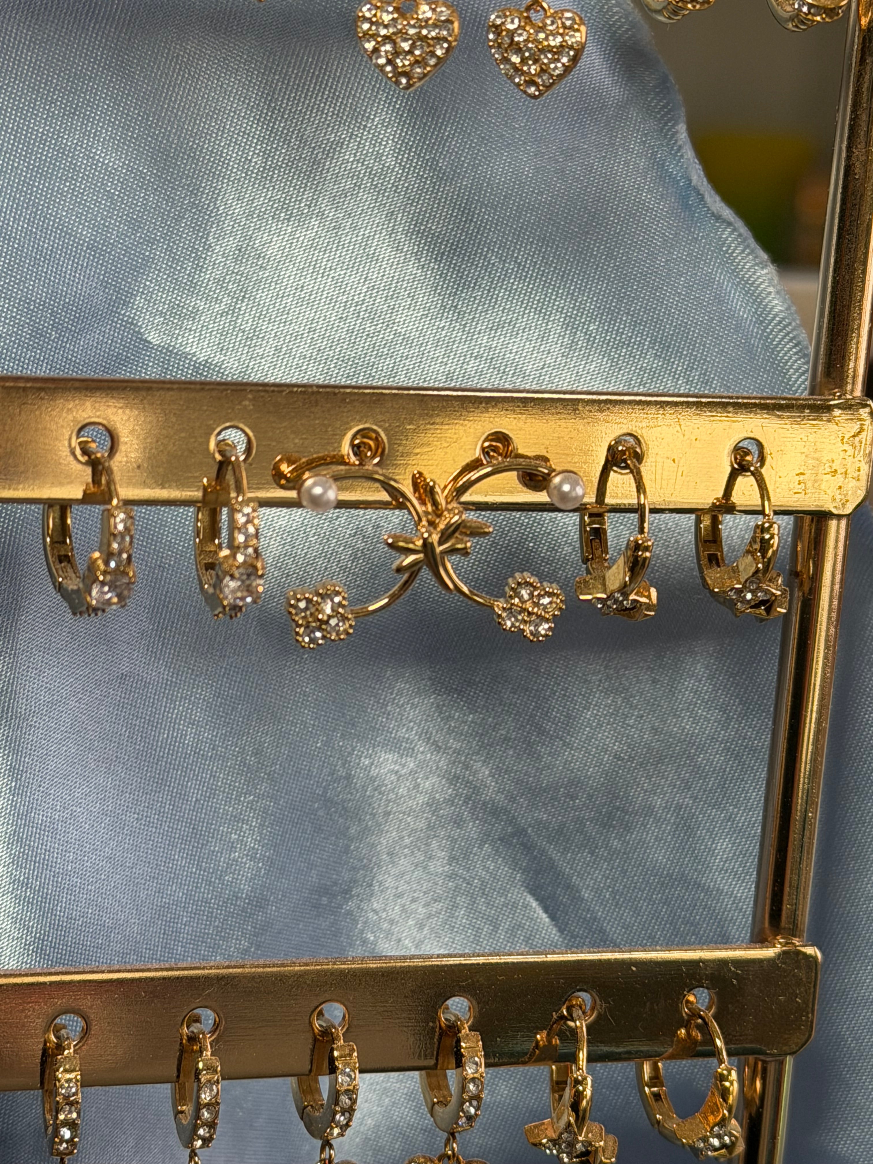 Boucles d’oreilles azalée