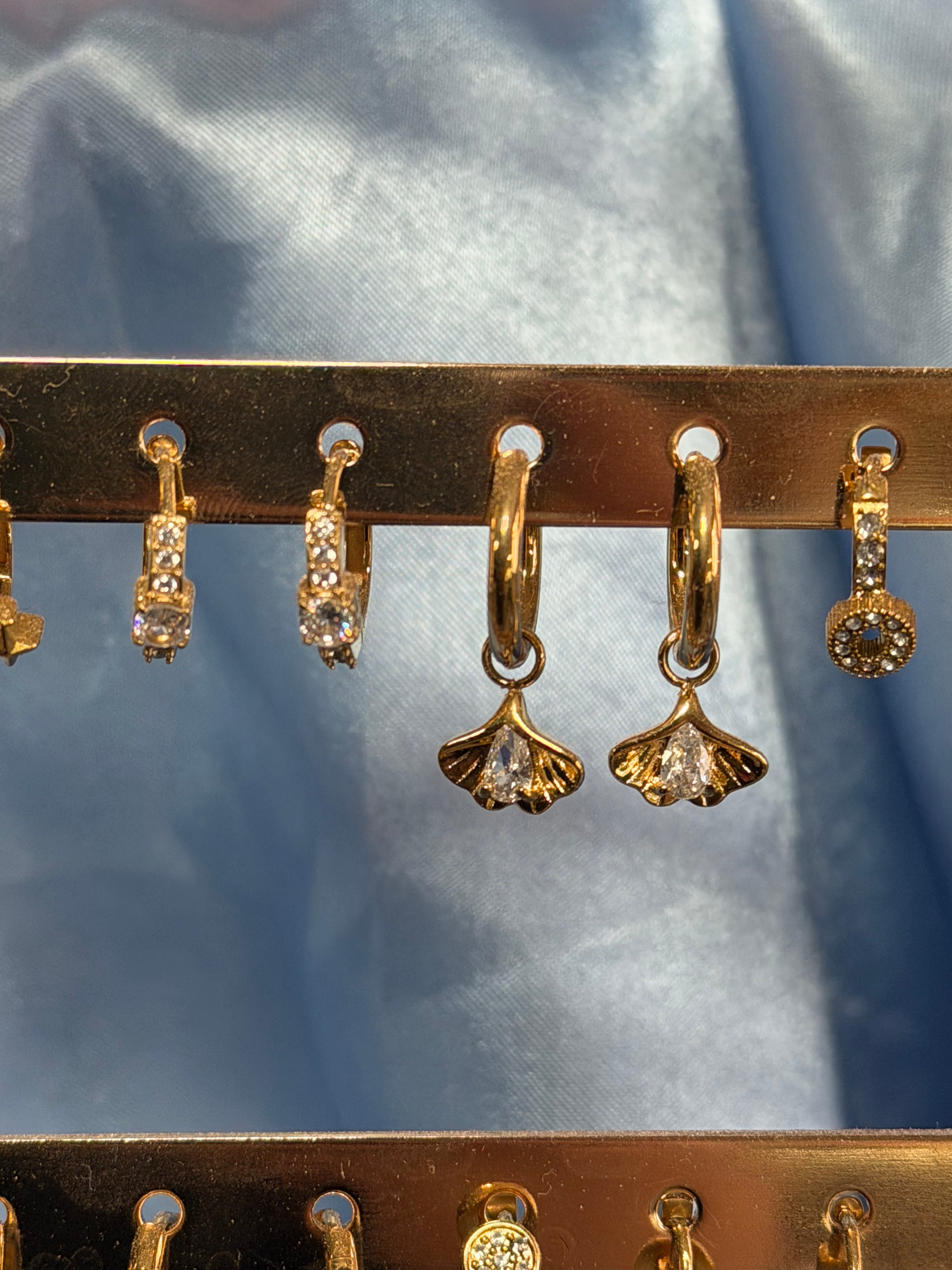Boucles d’oreilles azalée