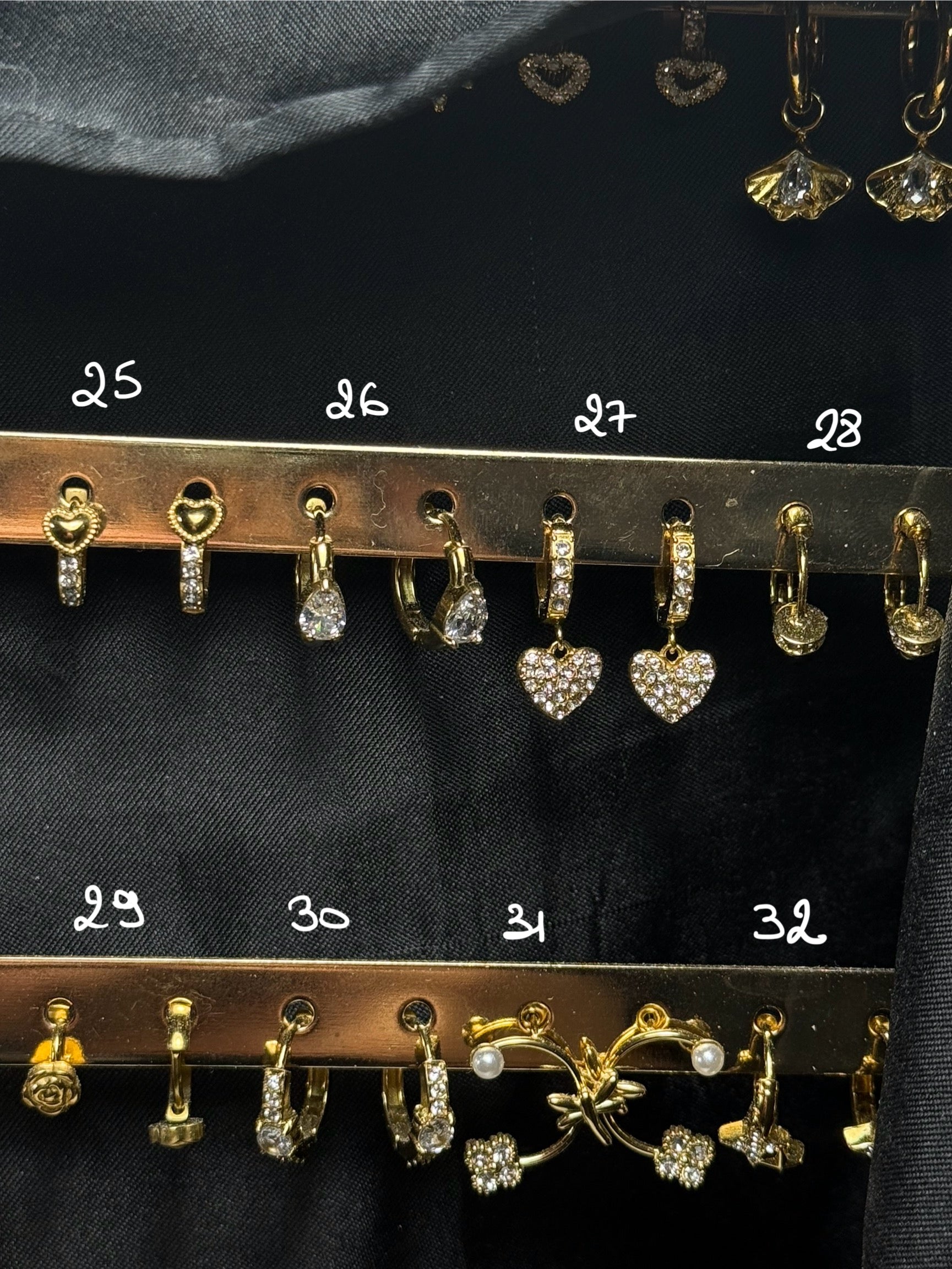 Boucles d’oreilles acier inoxydable