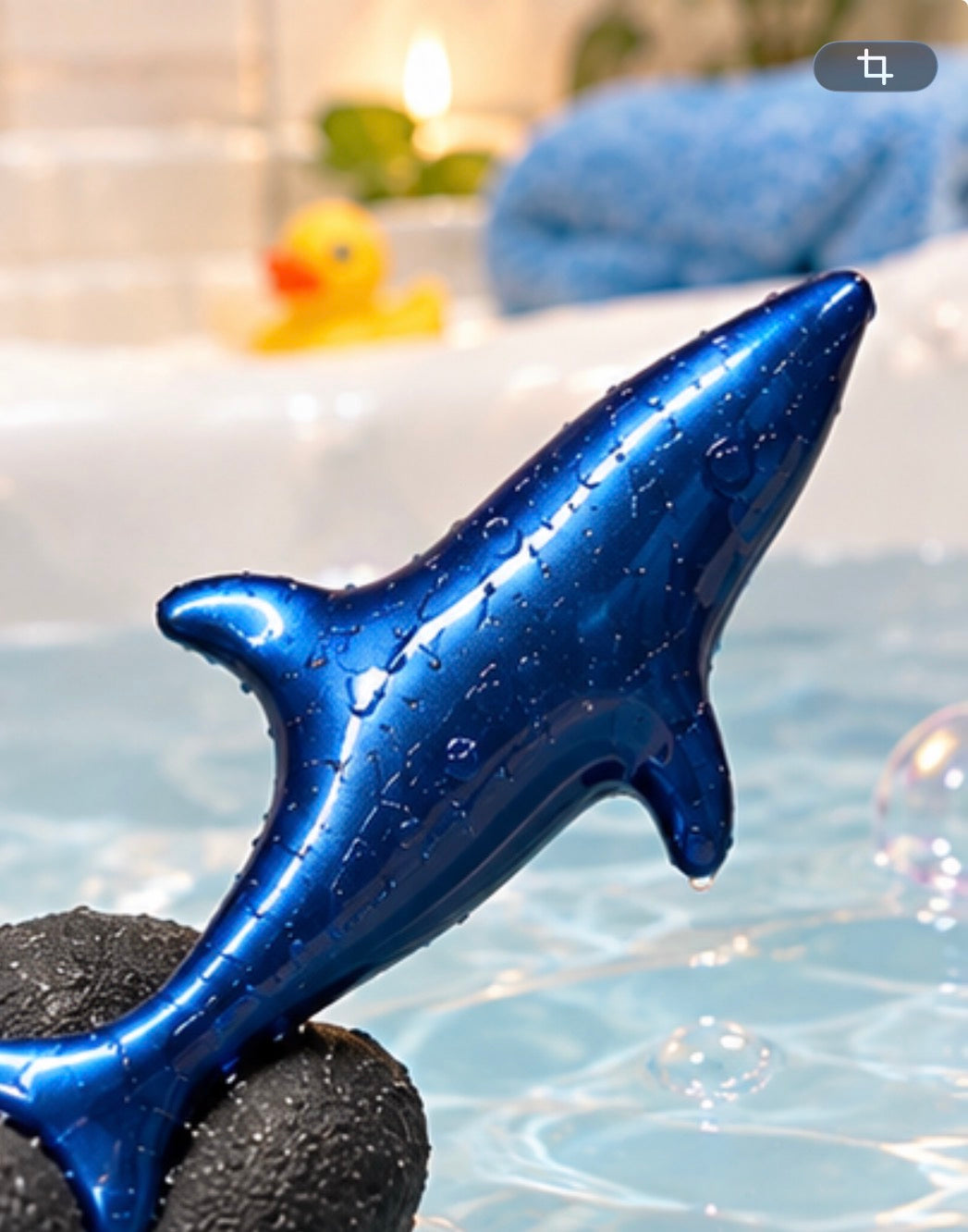 Perle de bain - Requin senteur cerise