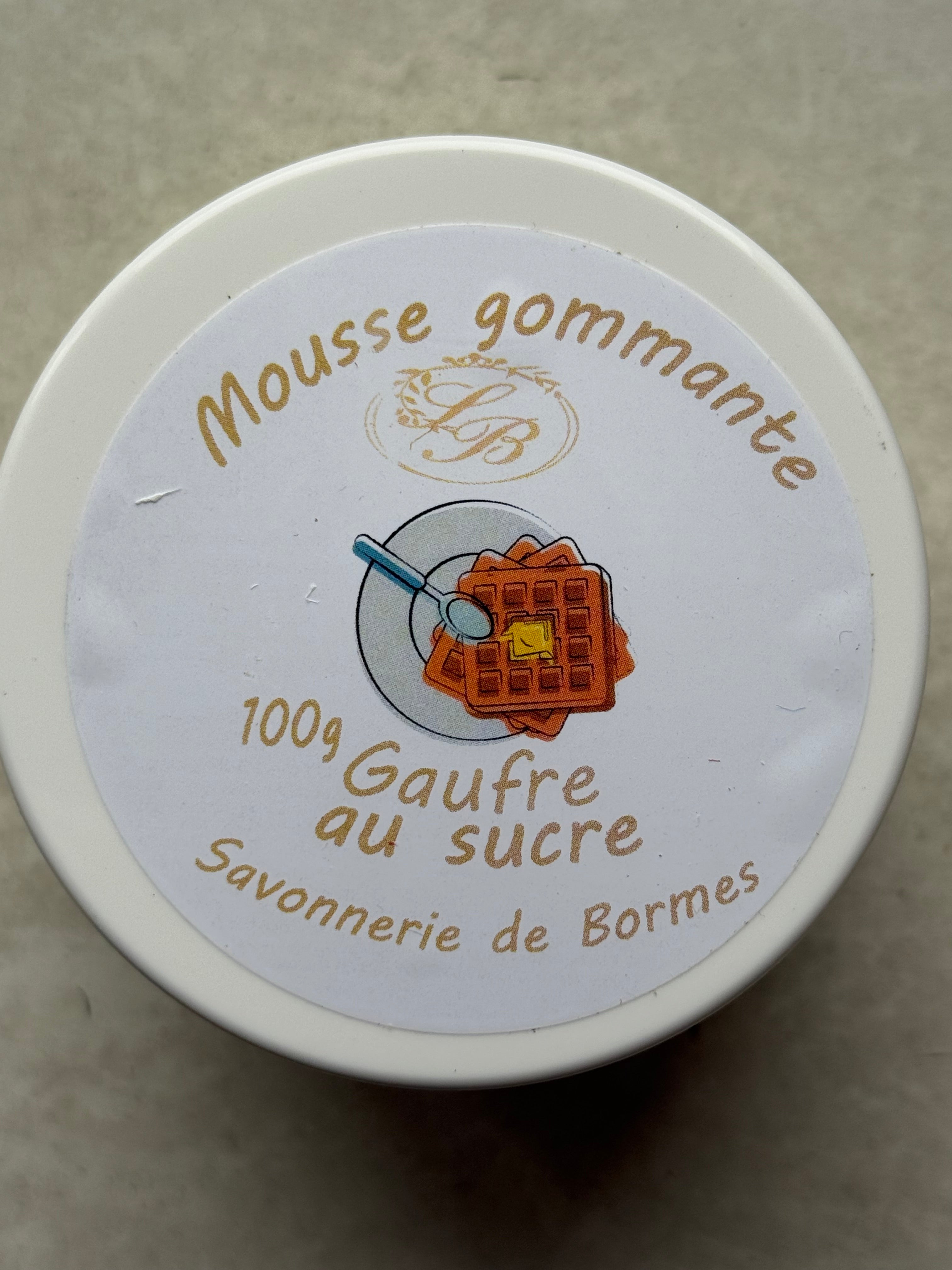 Chantilly de douche exfoliante - Gauffre