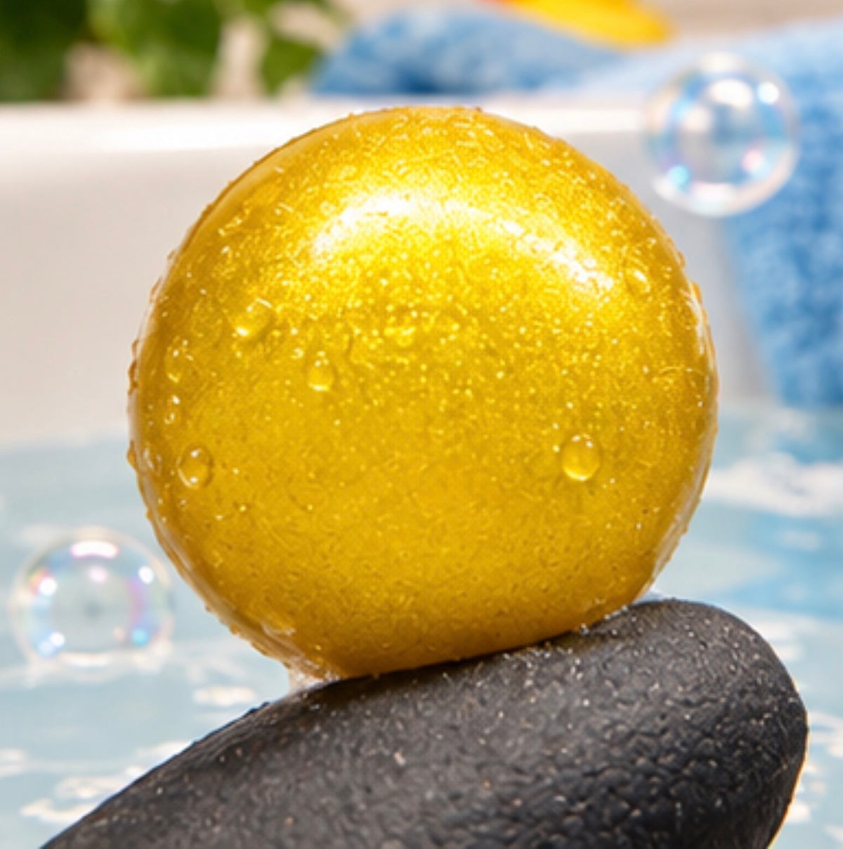 Perle de bain - Boule senteur verveine citron