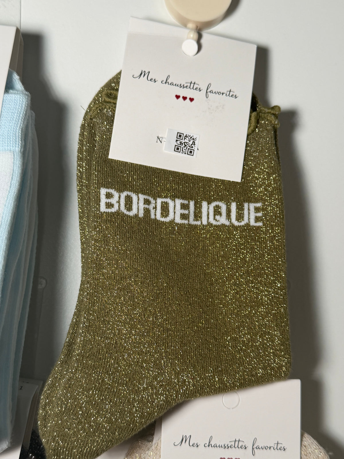 Chaussettes pailletées - Bordélique