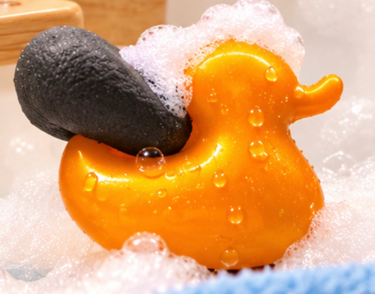 Perle de bain - Canard senteur abricot
