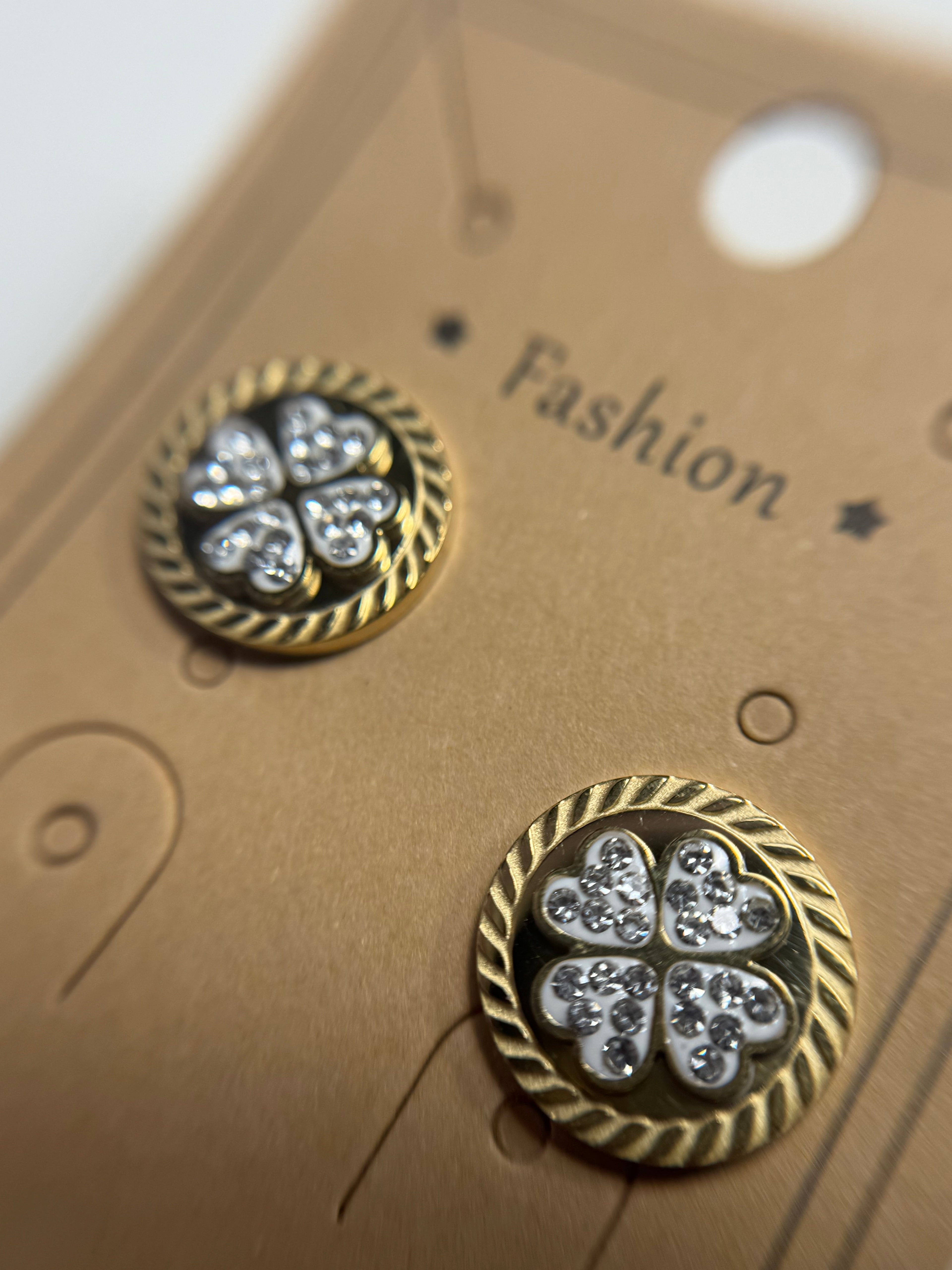 Boucle d’oreille en acier inoxydable