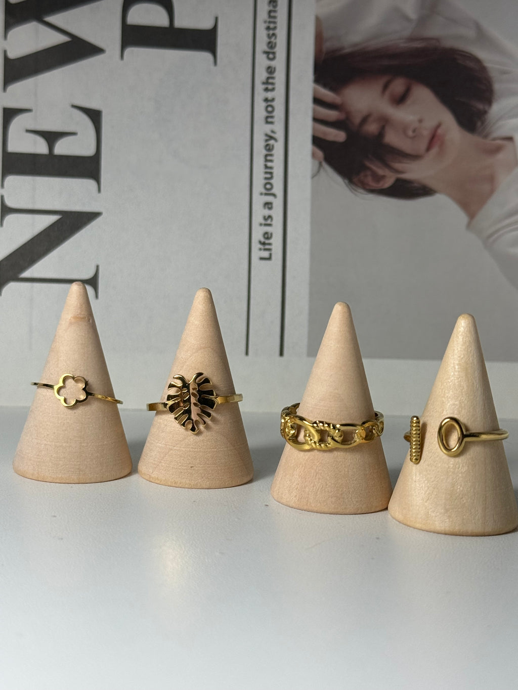 Bague en acier inoxydable ✨