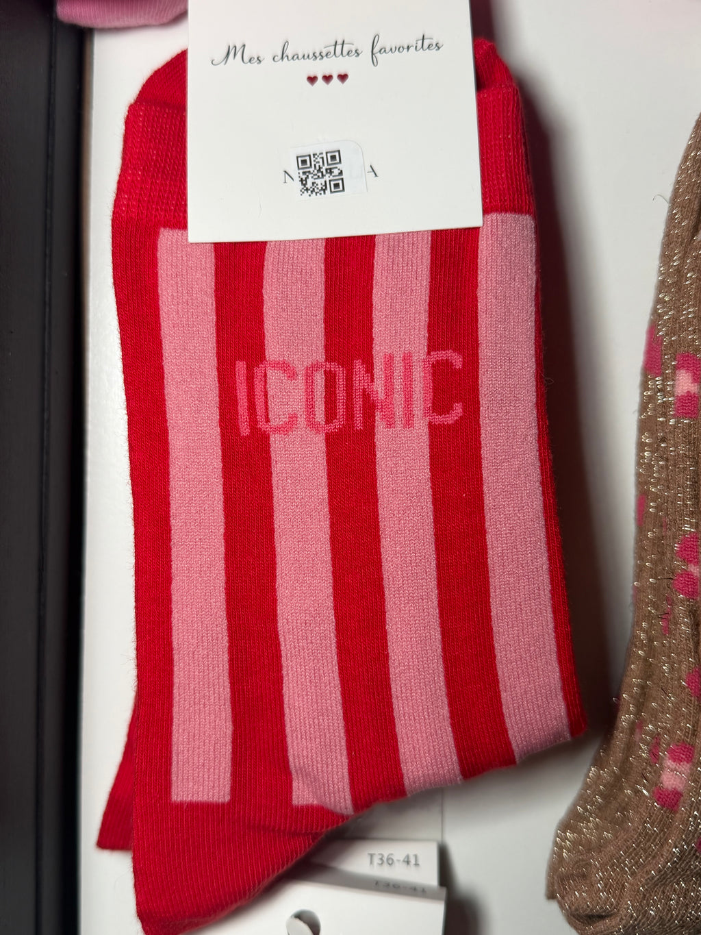 Chaussettes lignées -  ICONIC