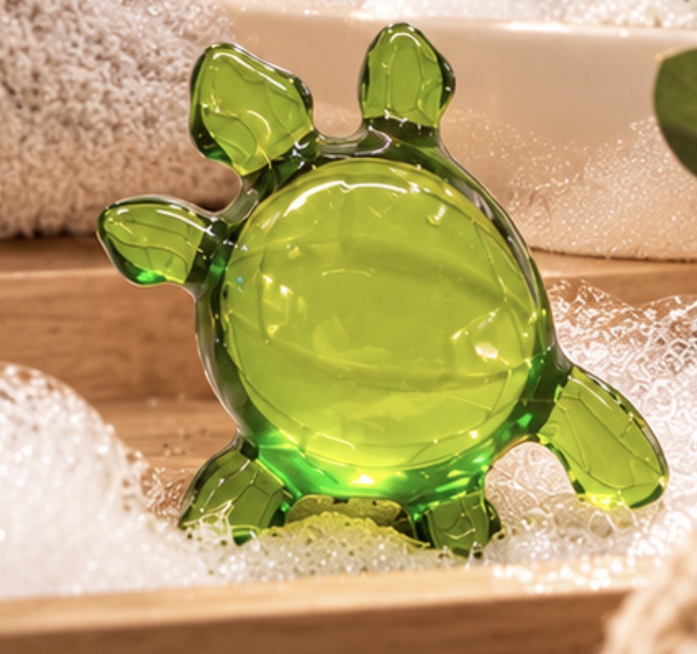Perle de bain - Tortue senteur kiwi