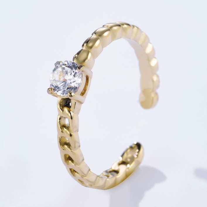 Bague en acier inoxydable 424