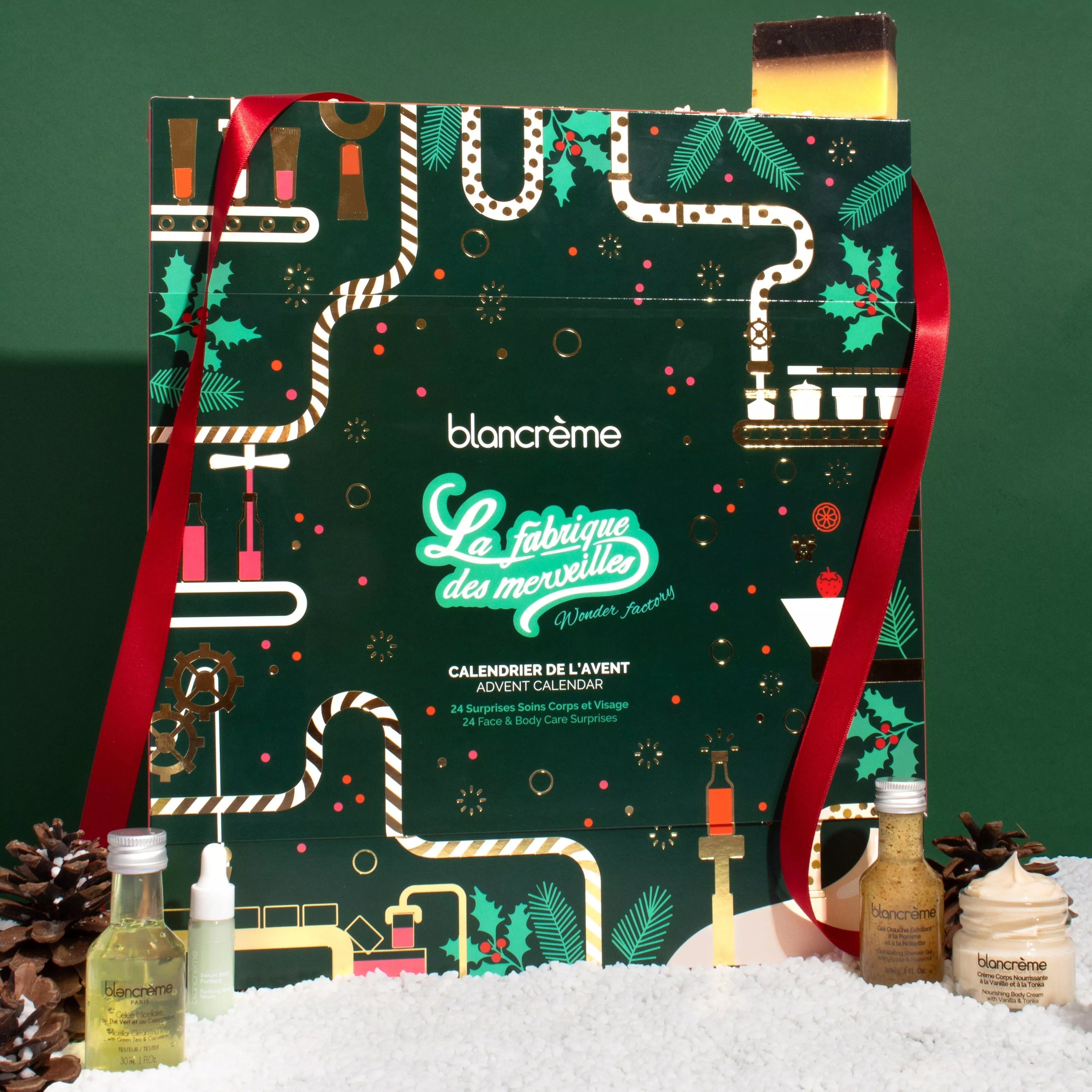 Calendrier de l’avent Blanc crème ✨