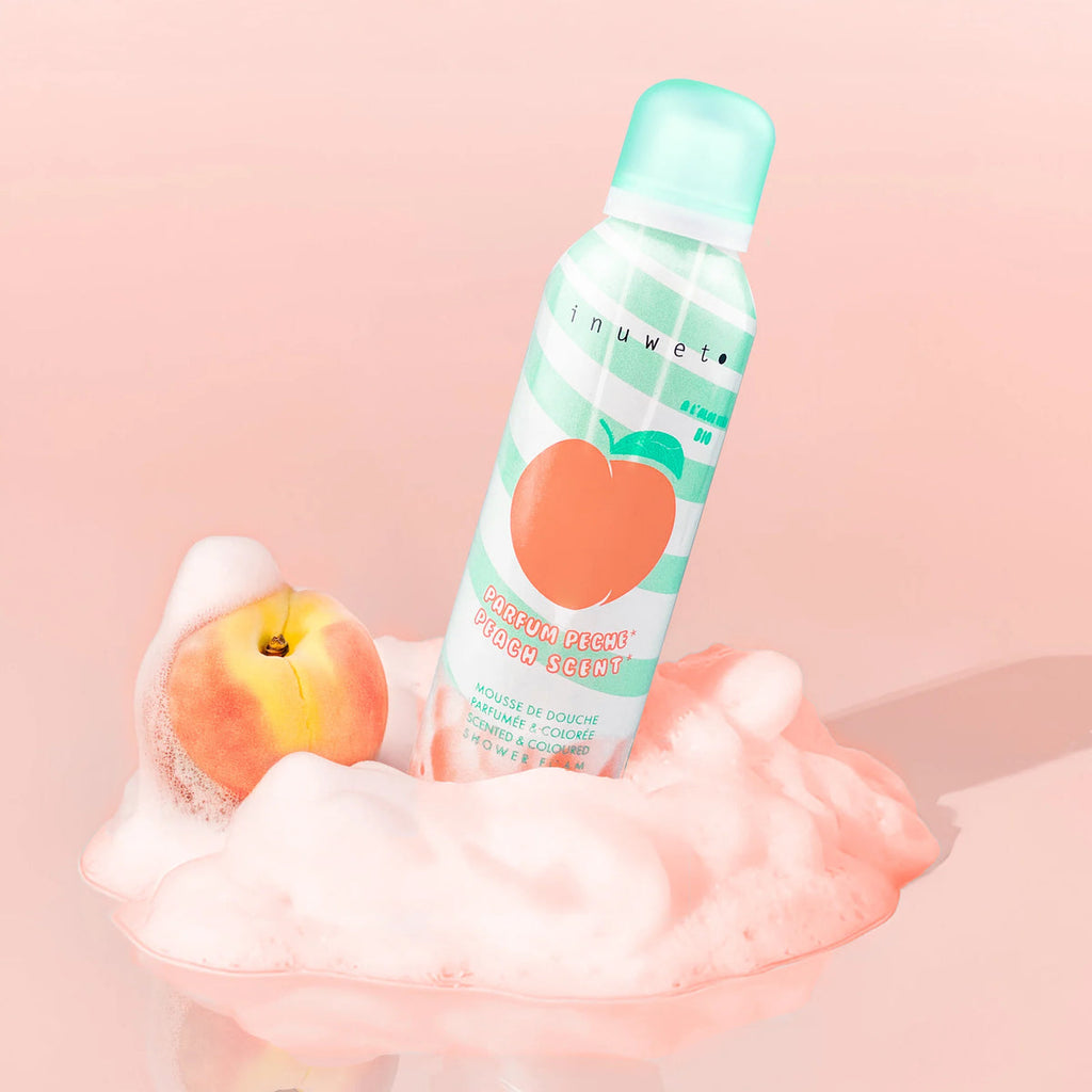 Mousse de douche « pêche » - Inuwet
