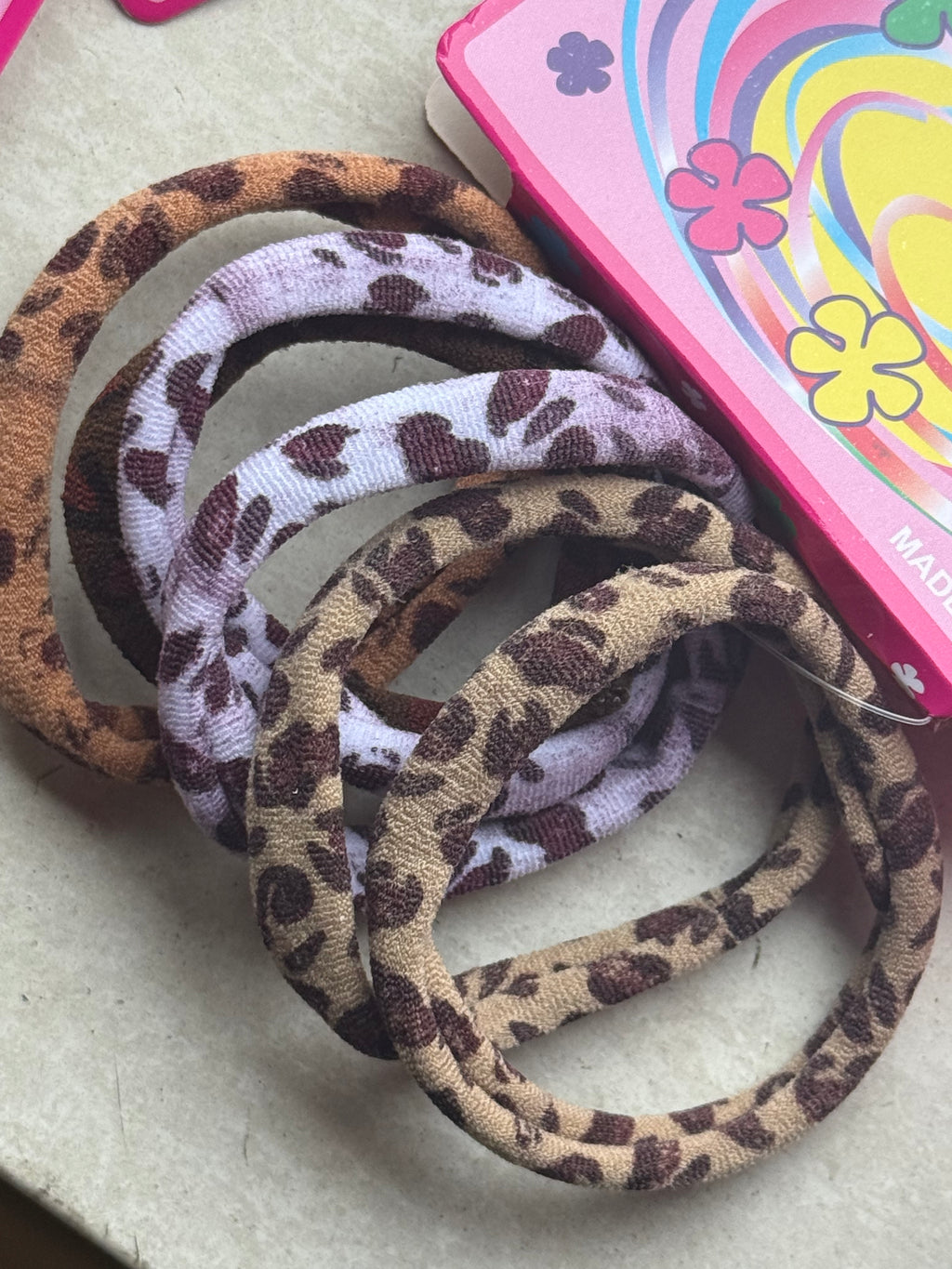 Élastique léopard
