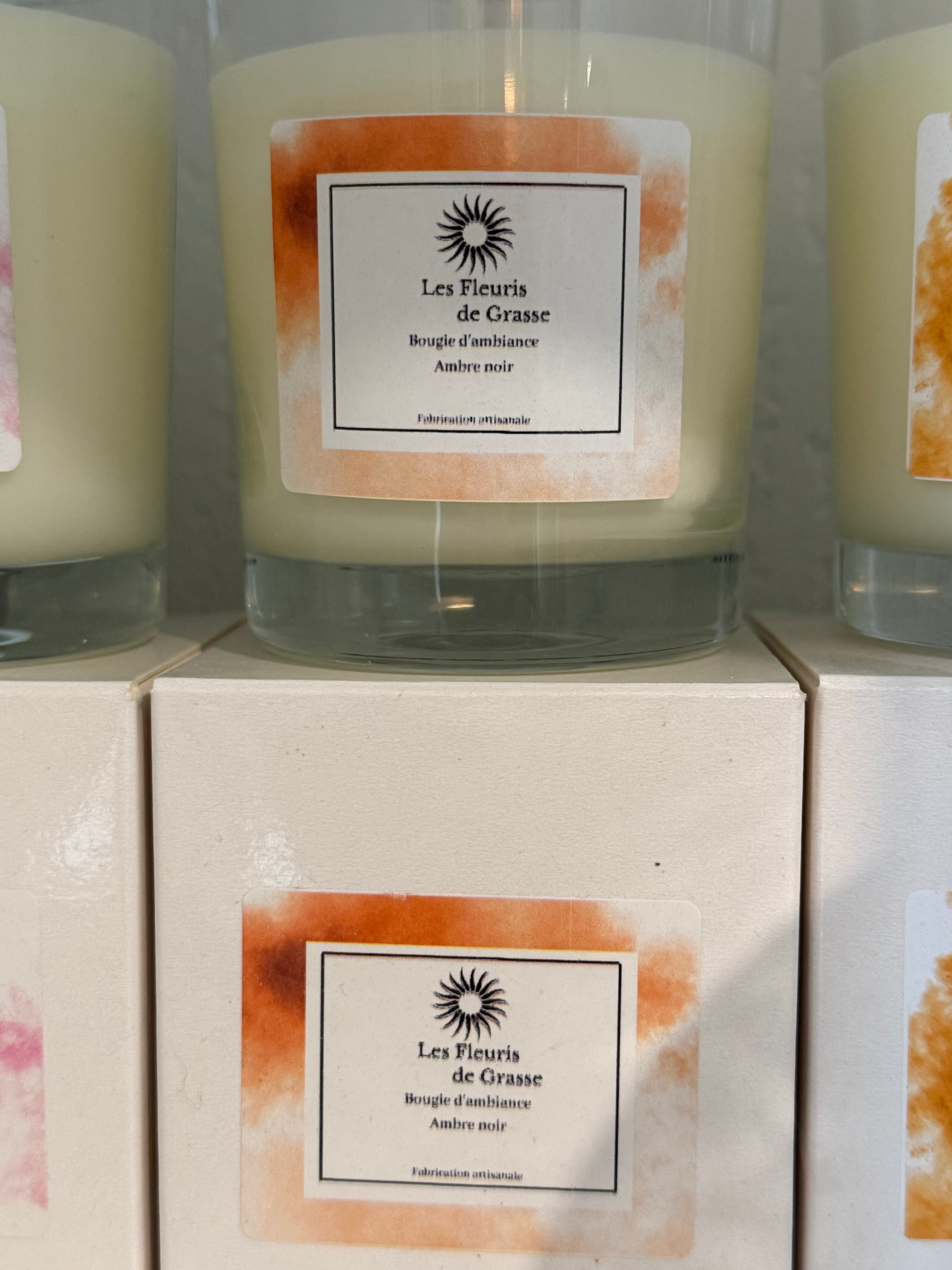 Bougie Ambre noir