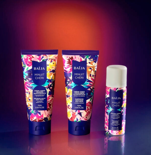 Coffret soin du corps minuit chéri