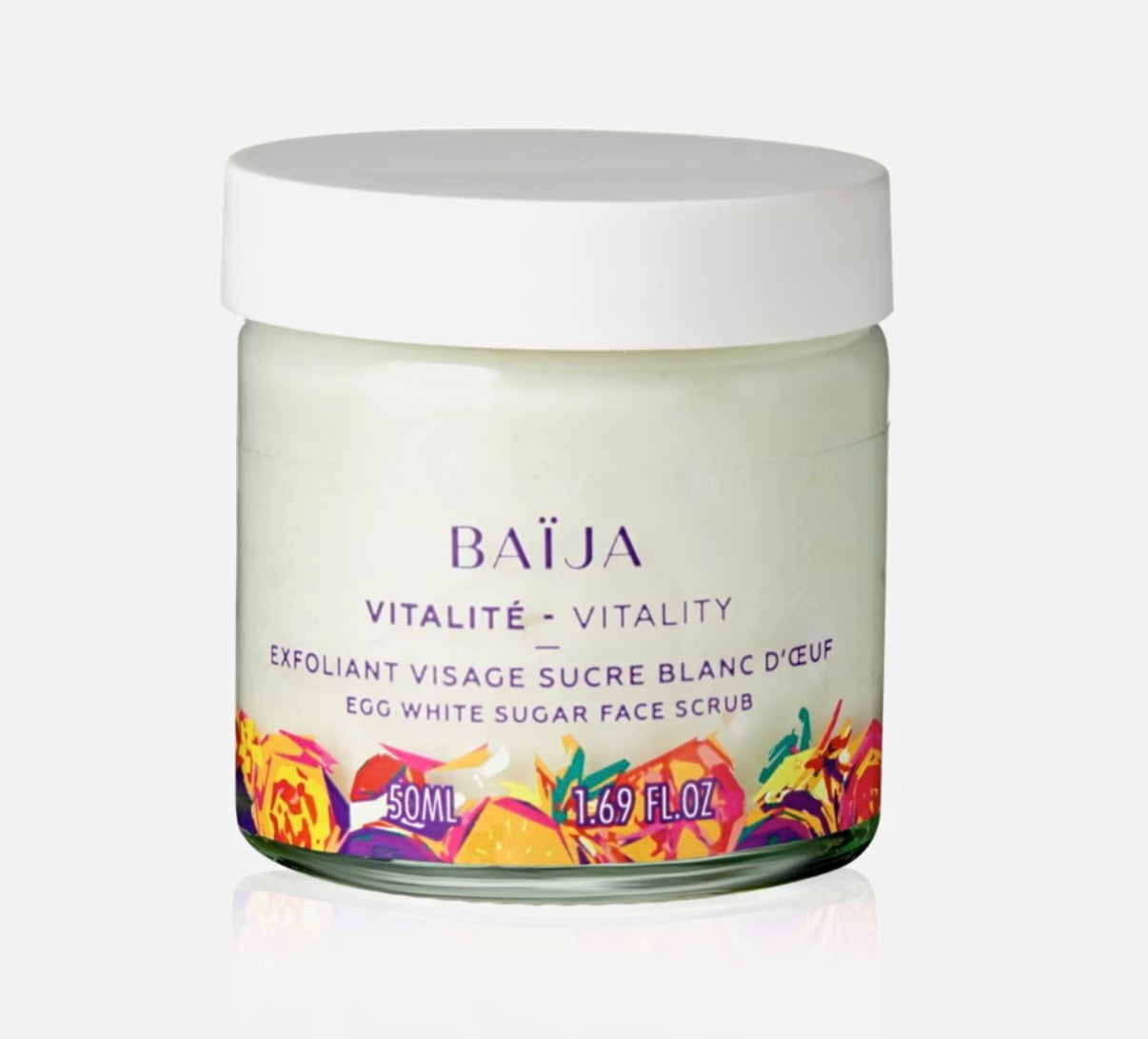 Exfoliant Visage Sucre Blanc d'œuf
