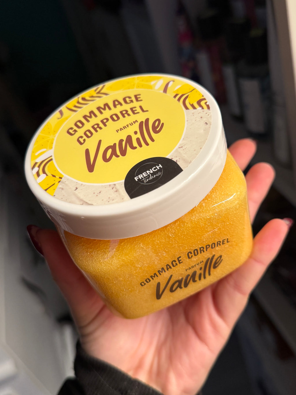 Gommages corps - senteur Framboises ou vanille